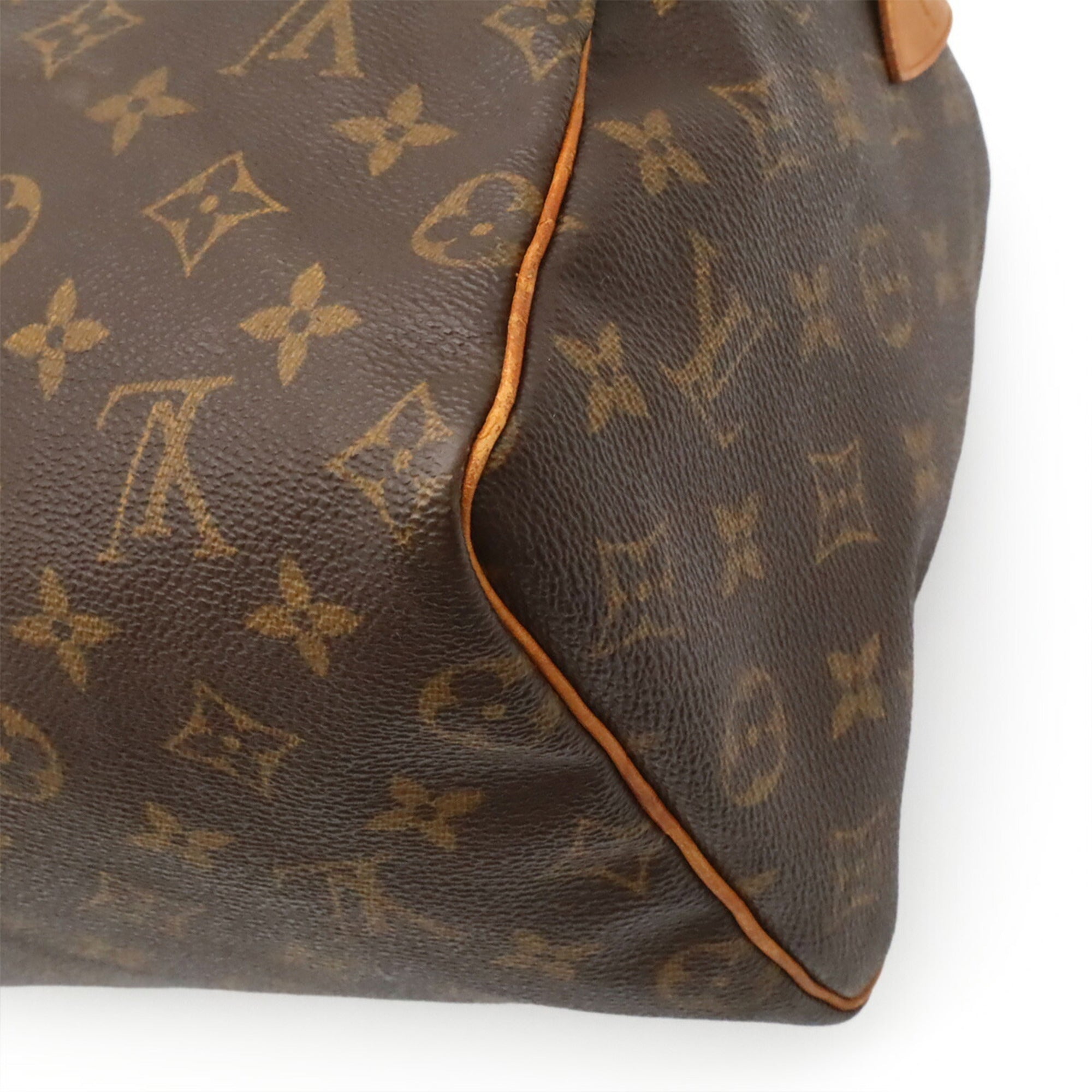 Louis Vuitton Brown Monogram Canvas Pvc Coated Canvas Boston Bag Handbag (Pre-Owned)