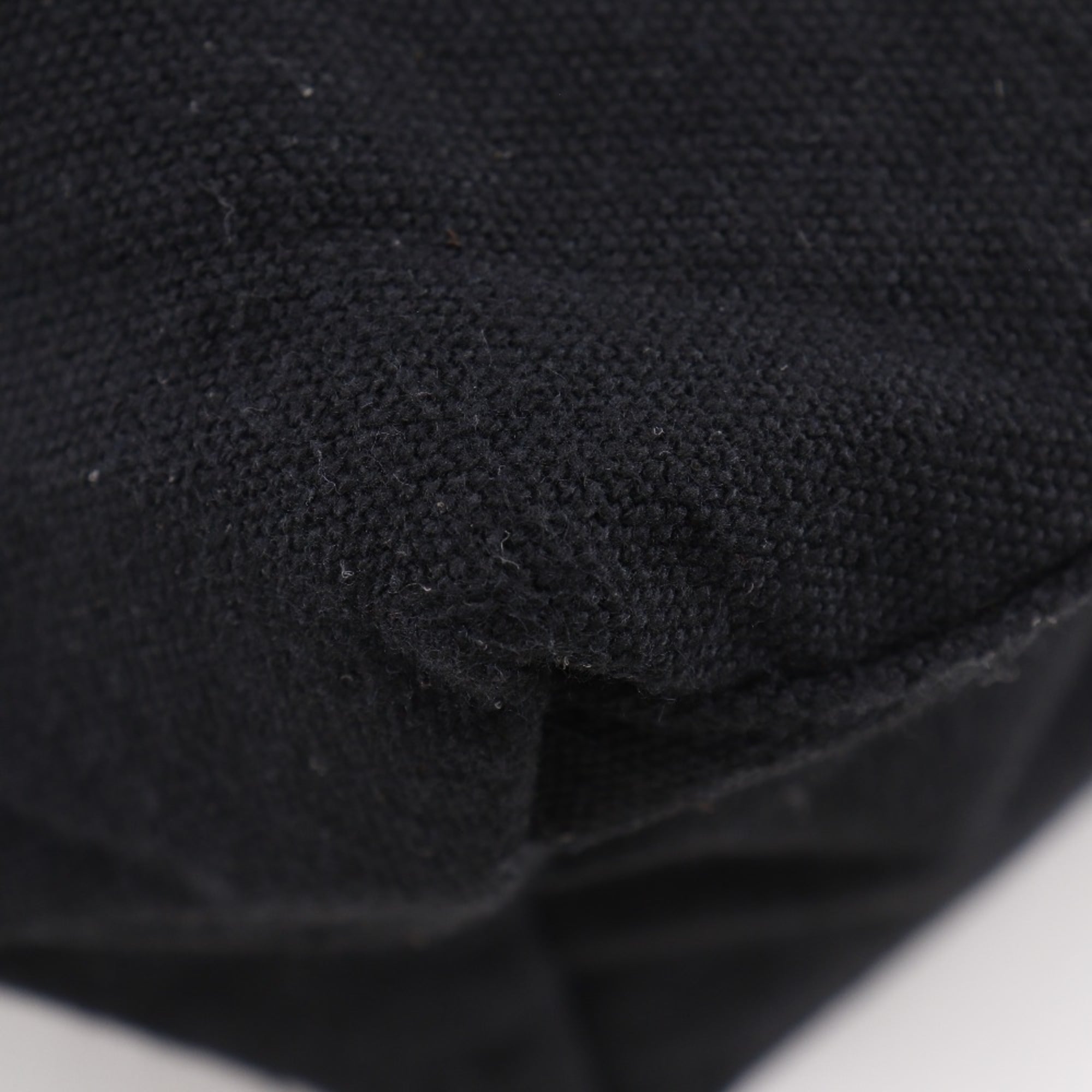 Yves Saint Laurent Black Canvas Eco-Bag Tote Bag (Pre-Owned)