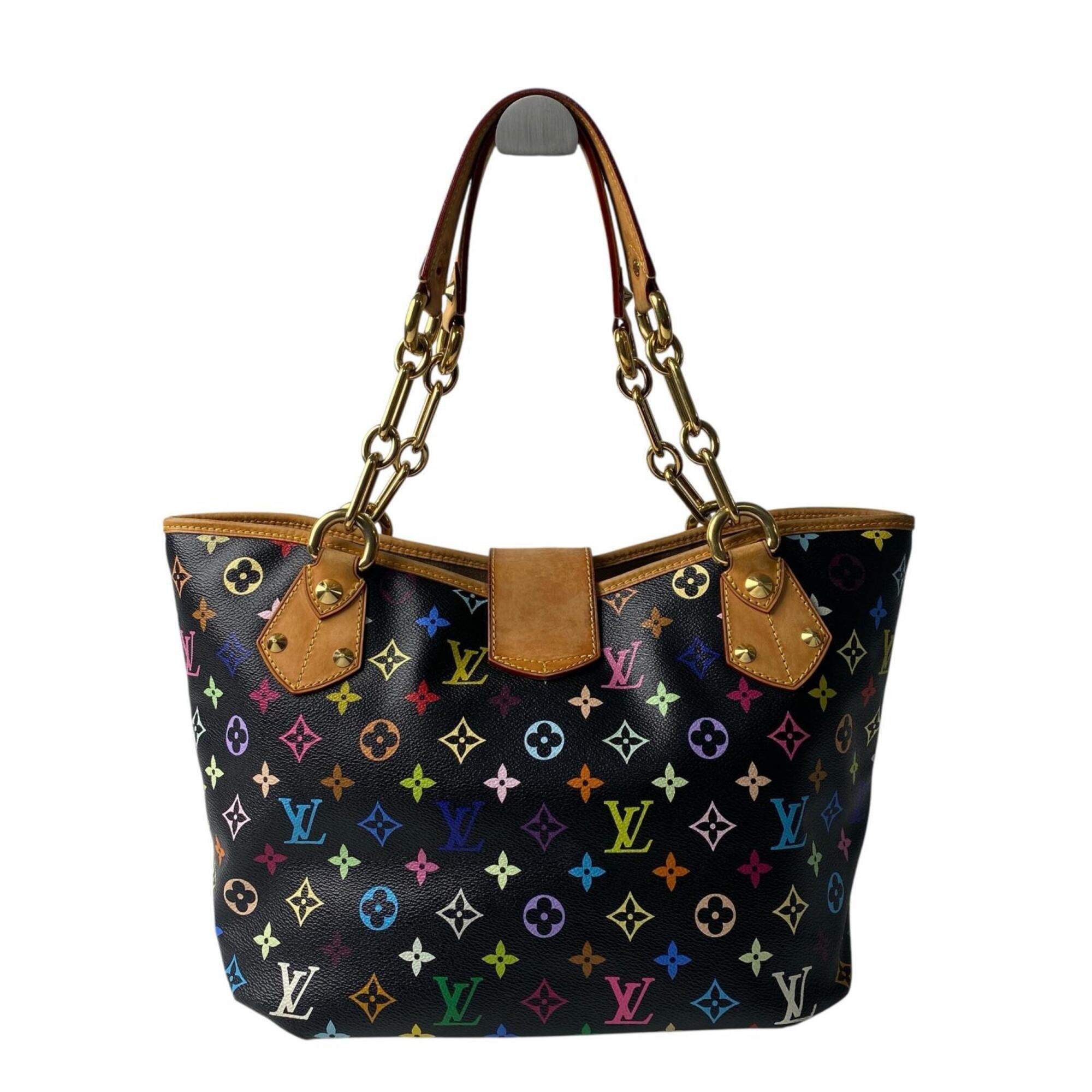 Louis Vuitton Multi-Color Pvc Leather Tote Bag (Pre-Owned)