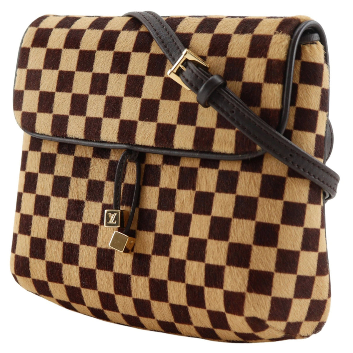 Louis Vuitton Brown Damier Sauvage Shoulder Bag (Pre-Owned)