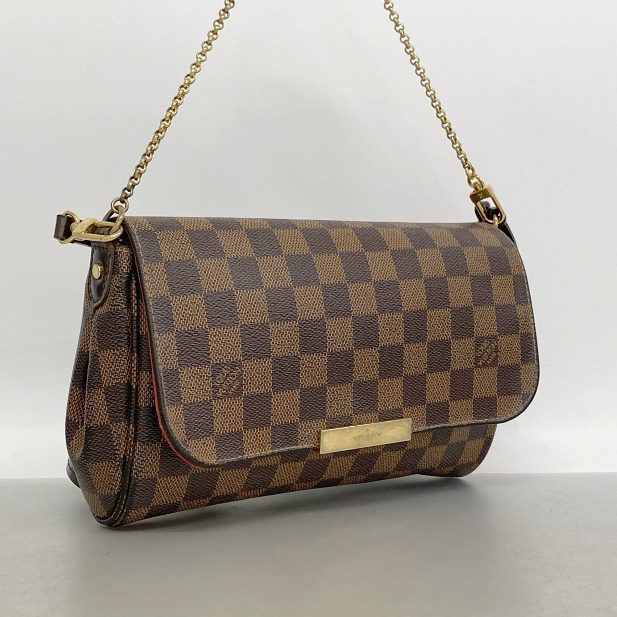 Louis Vuitton Ebene Handbag (Pre-Owned)