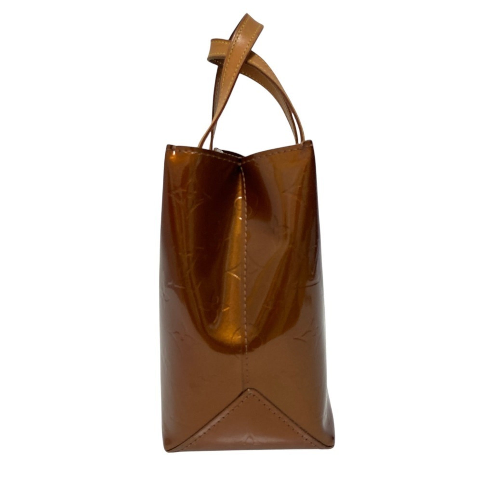 Louis Vuitton Bronze Monogram Vernis Handbag (Pre-Owned)