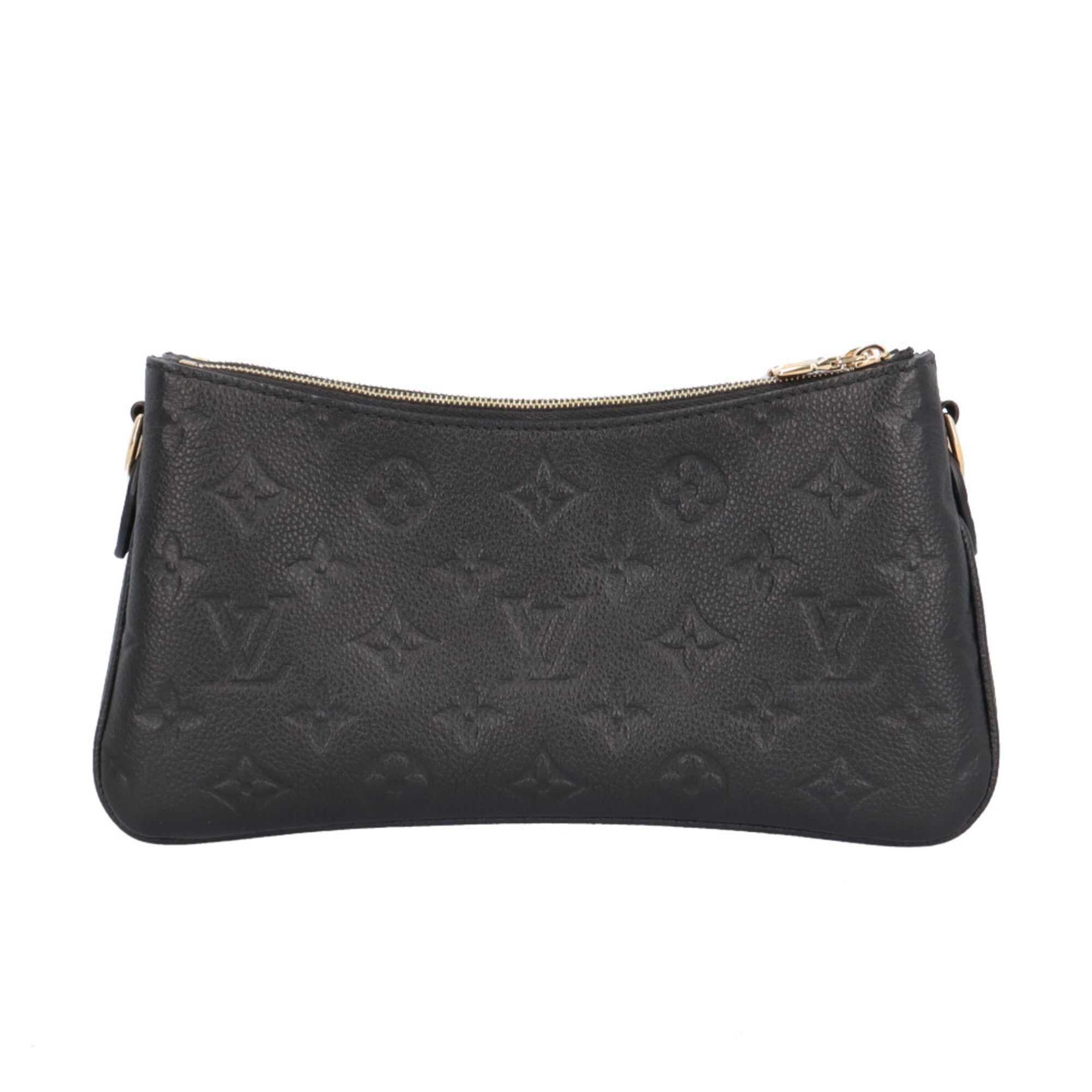 Louis Vuitton Monogram Empreinte Black Noir Monogram Empreinte Pochette Shoulder Bag (Pre-Owned)