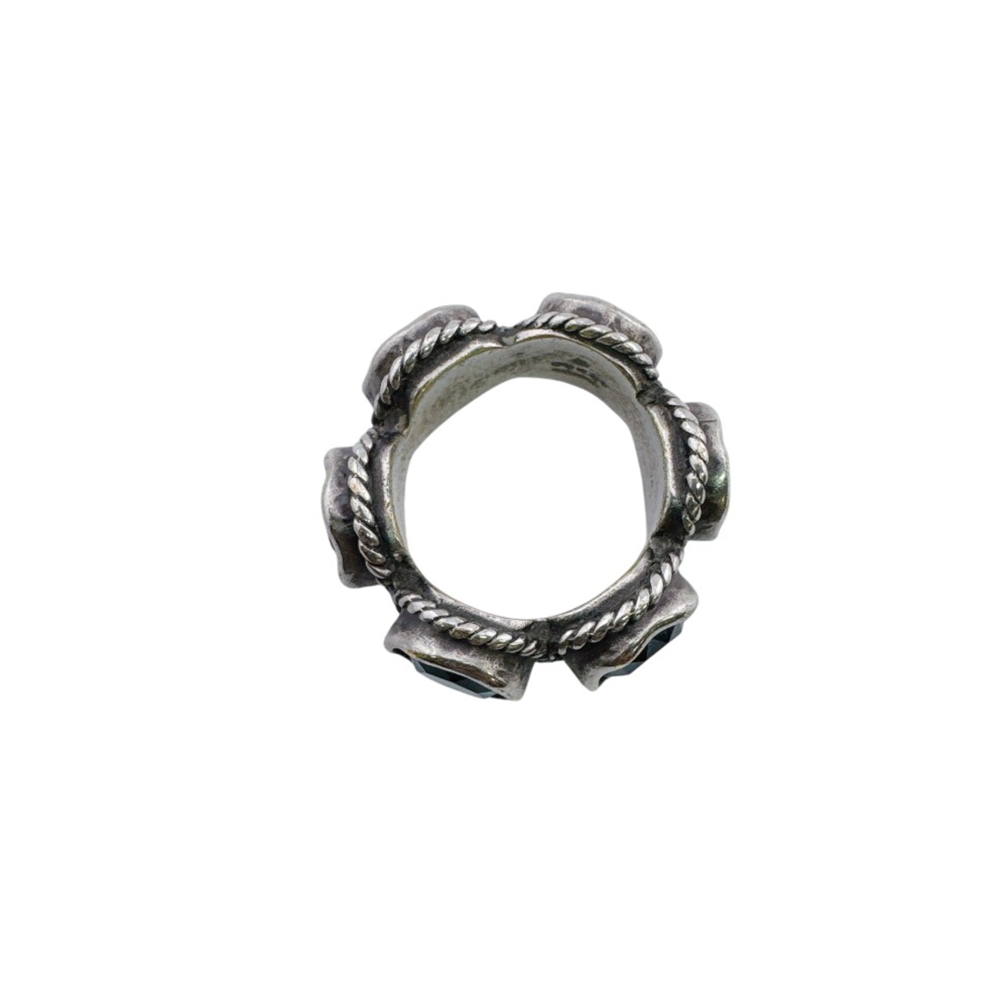Gucci Silver Silver Band Ring (Pre-Owned)