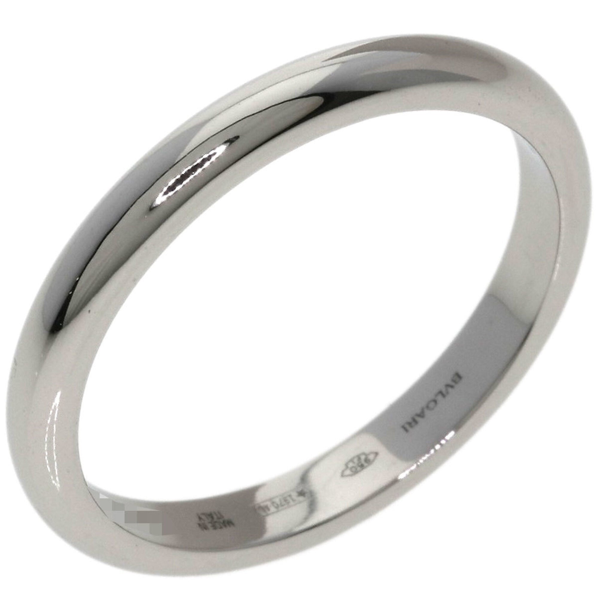 Bvlgari Platinum 950 Band Ring (Pre-Owned)