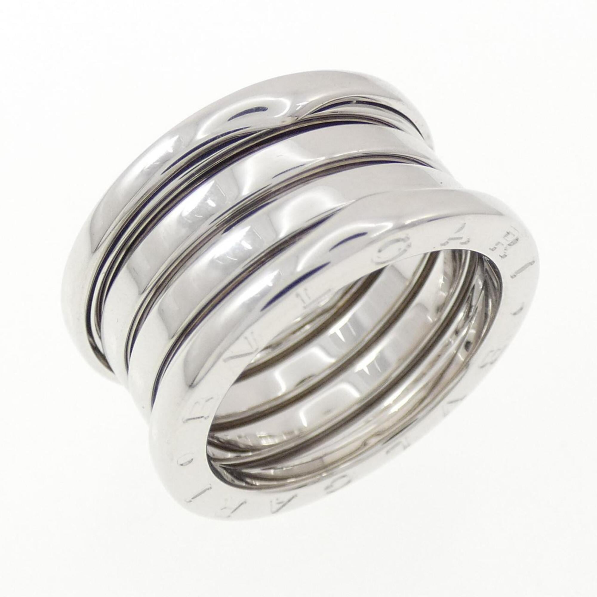 Bvlgari Silver White Gold (18K) Band Ring (Pre-Owned)