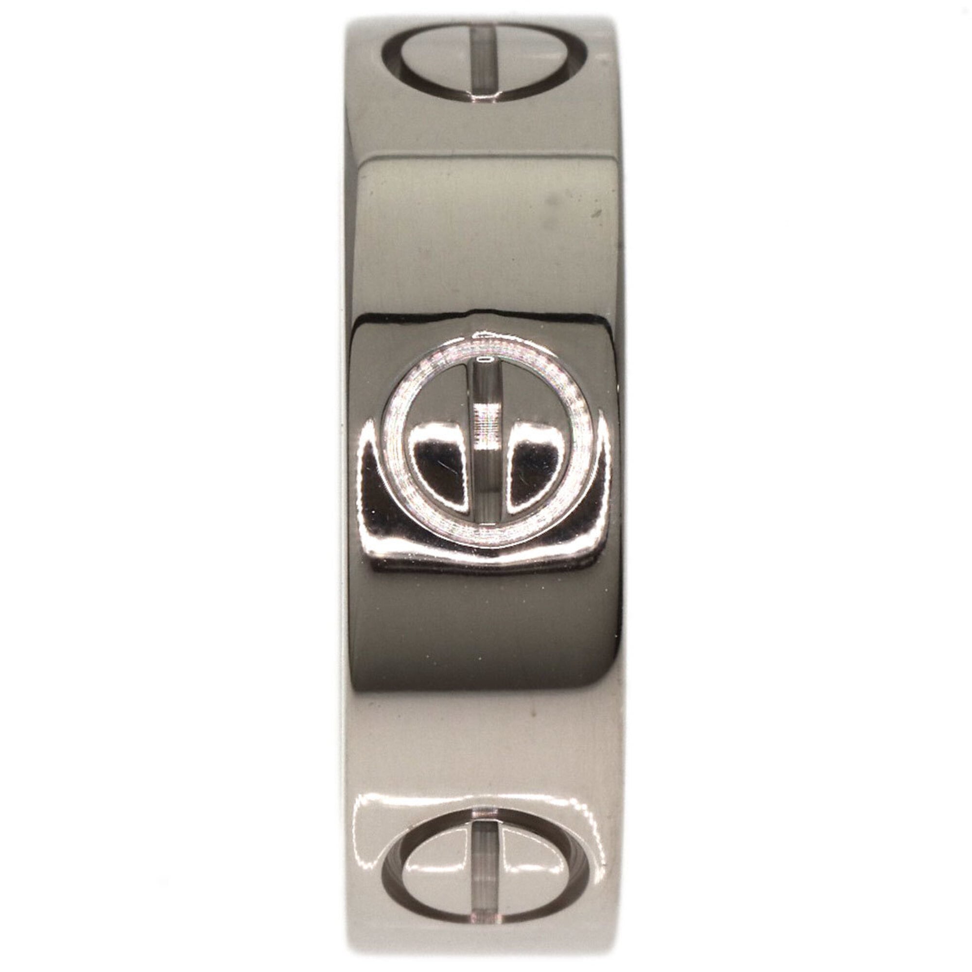 Cartier White Gold White Gold (18K) Band Ring (Pre-Owned)