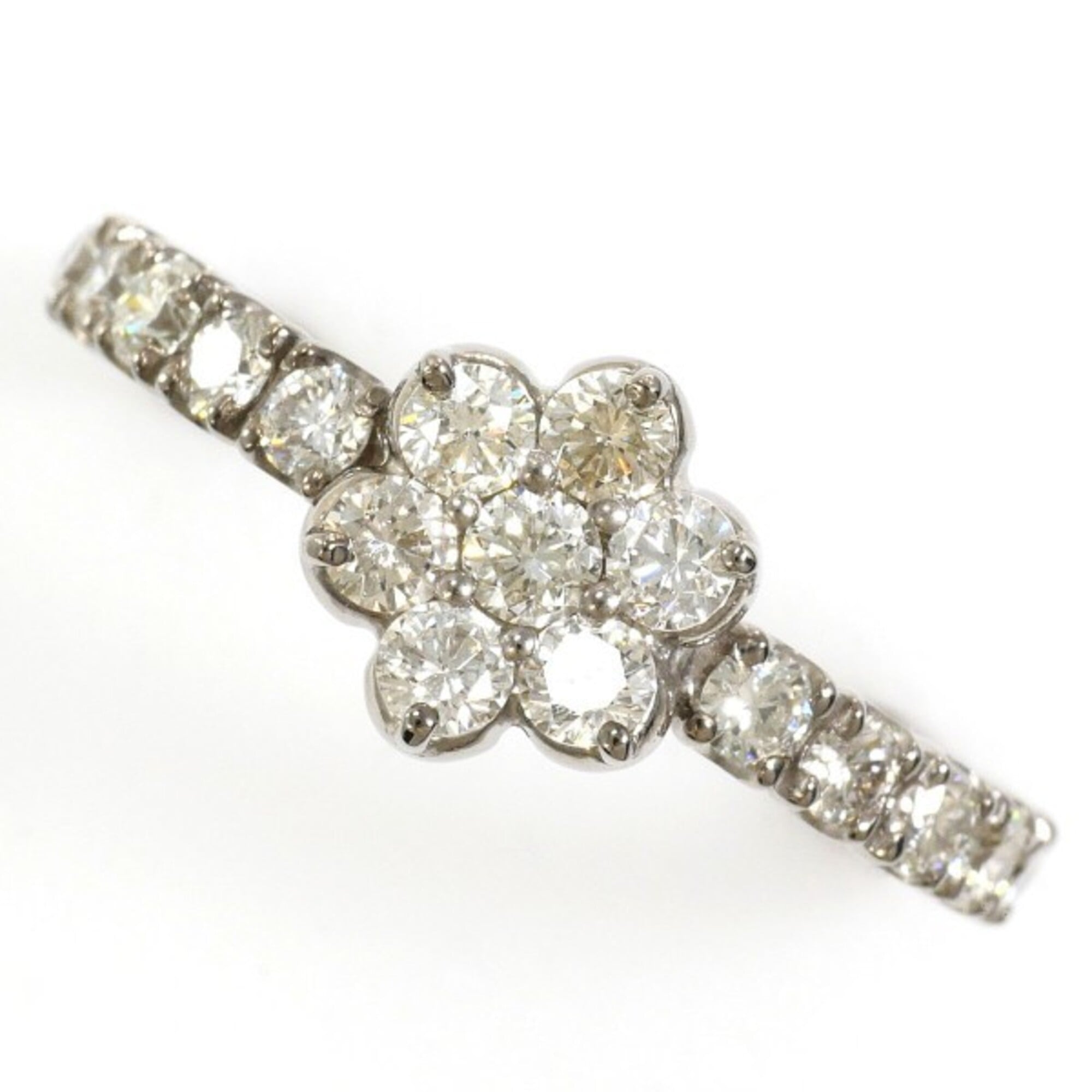Unbranded White Gold White Gold (18K) Band Ring (Pre-Owned)