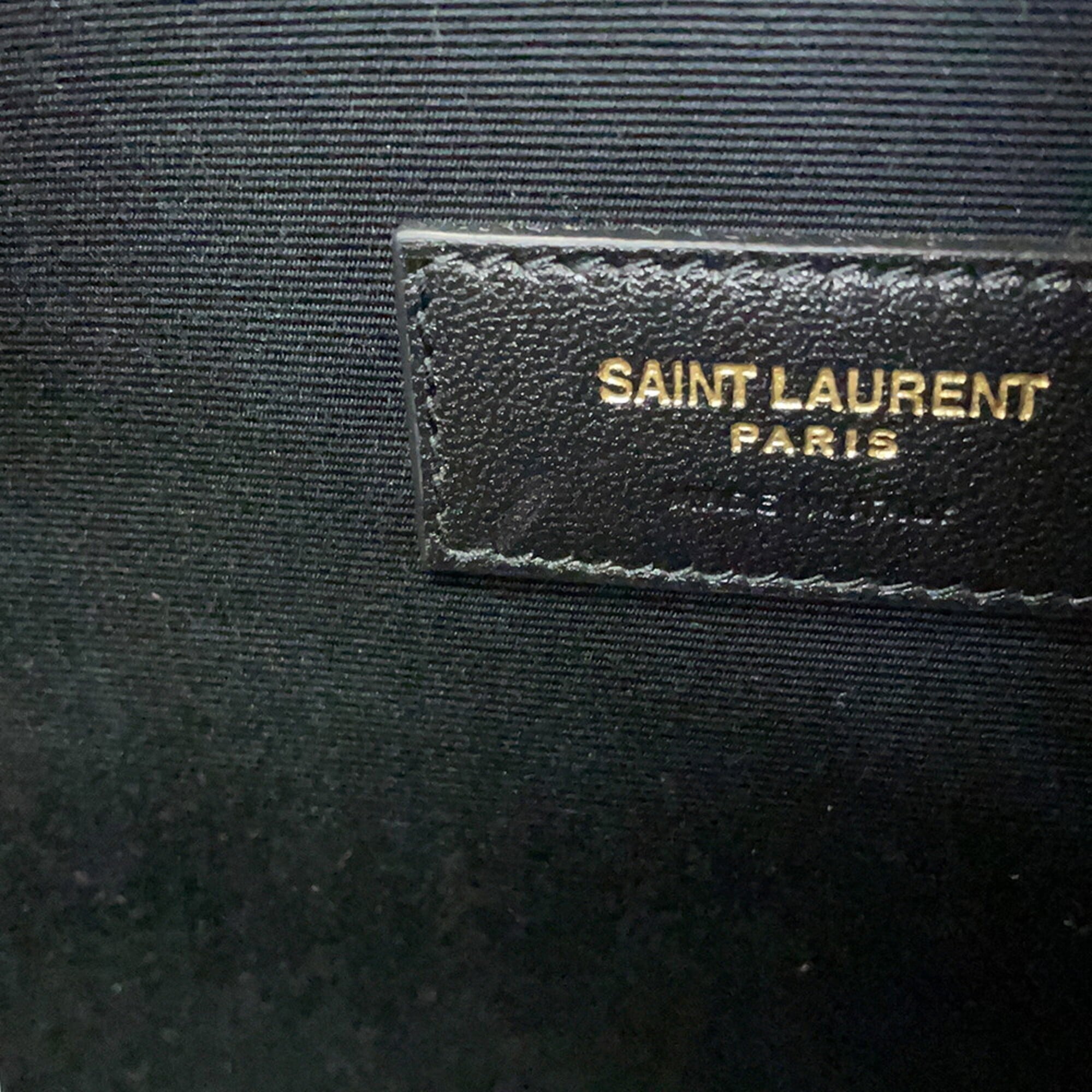 Yves Saint Laurent Black Wool Handbag (Pre-Owned)