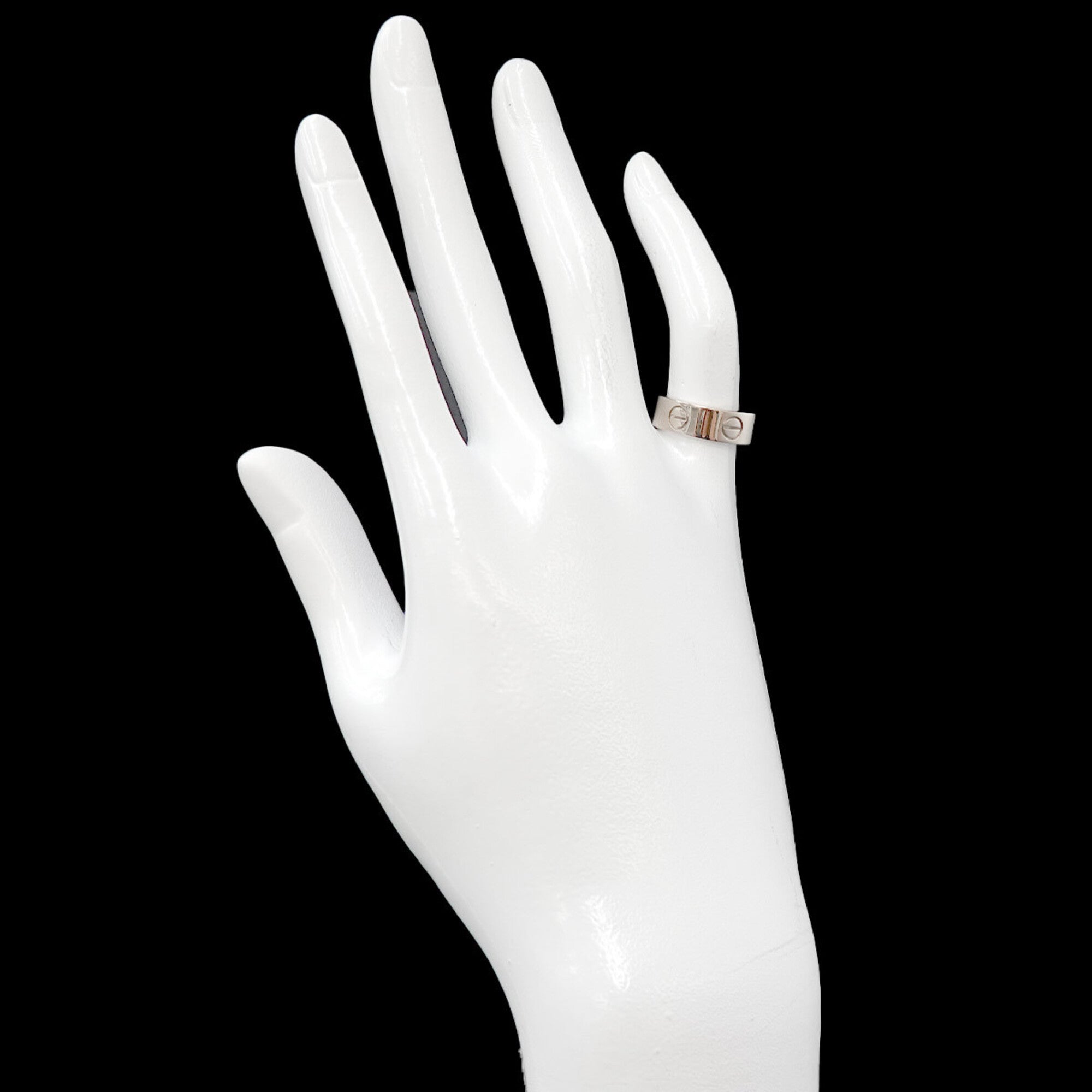 Cartier White Gold (18K) Band Ring (Pre-Owned)