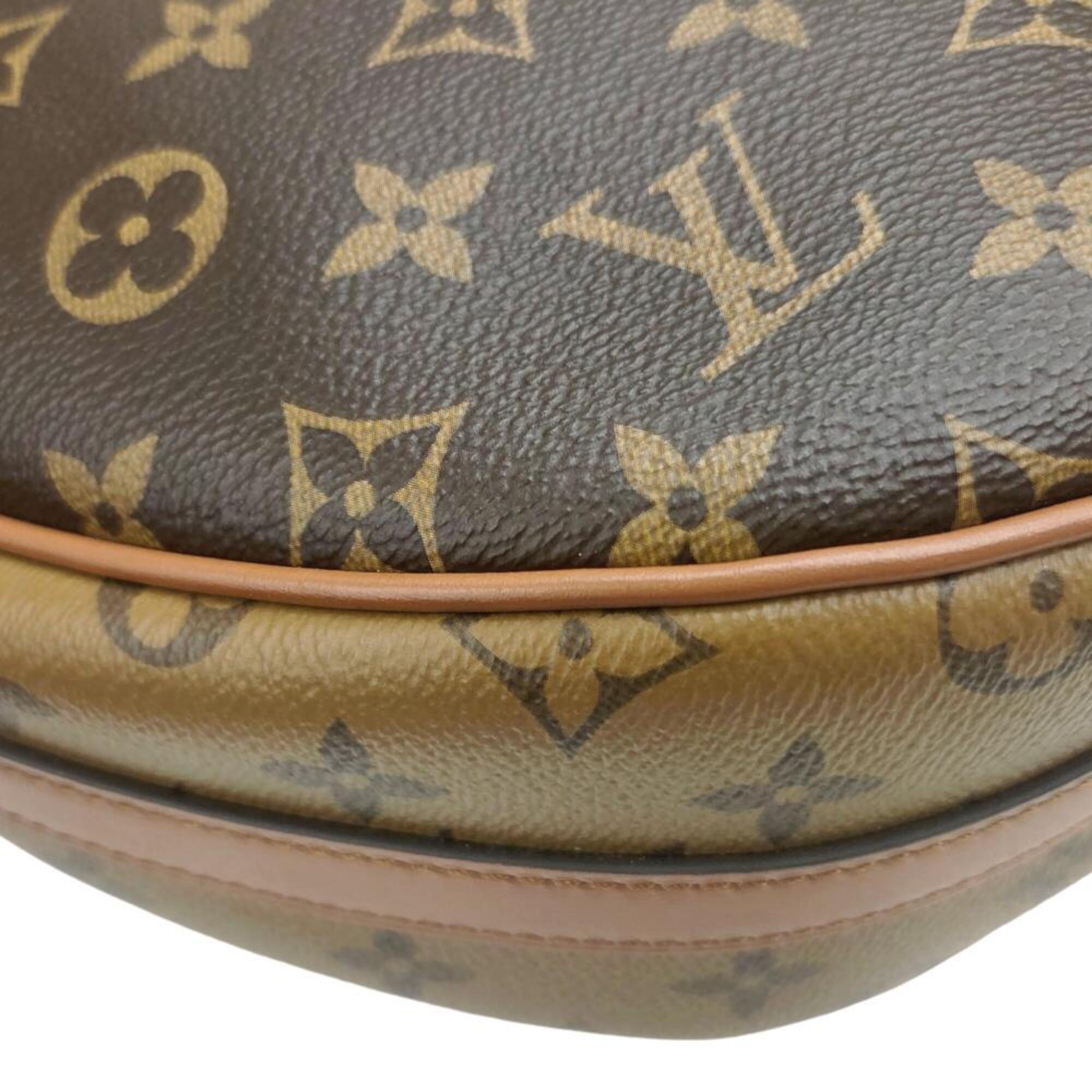 Louis Vuitton Brown Monogram Reverse Pouch Shoulder Bag (Pre-Owned)