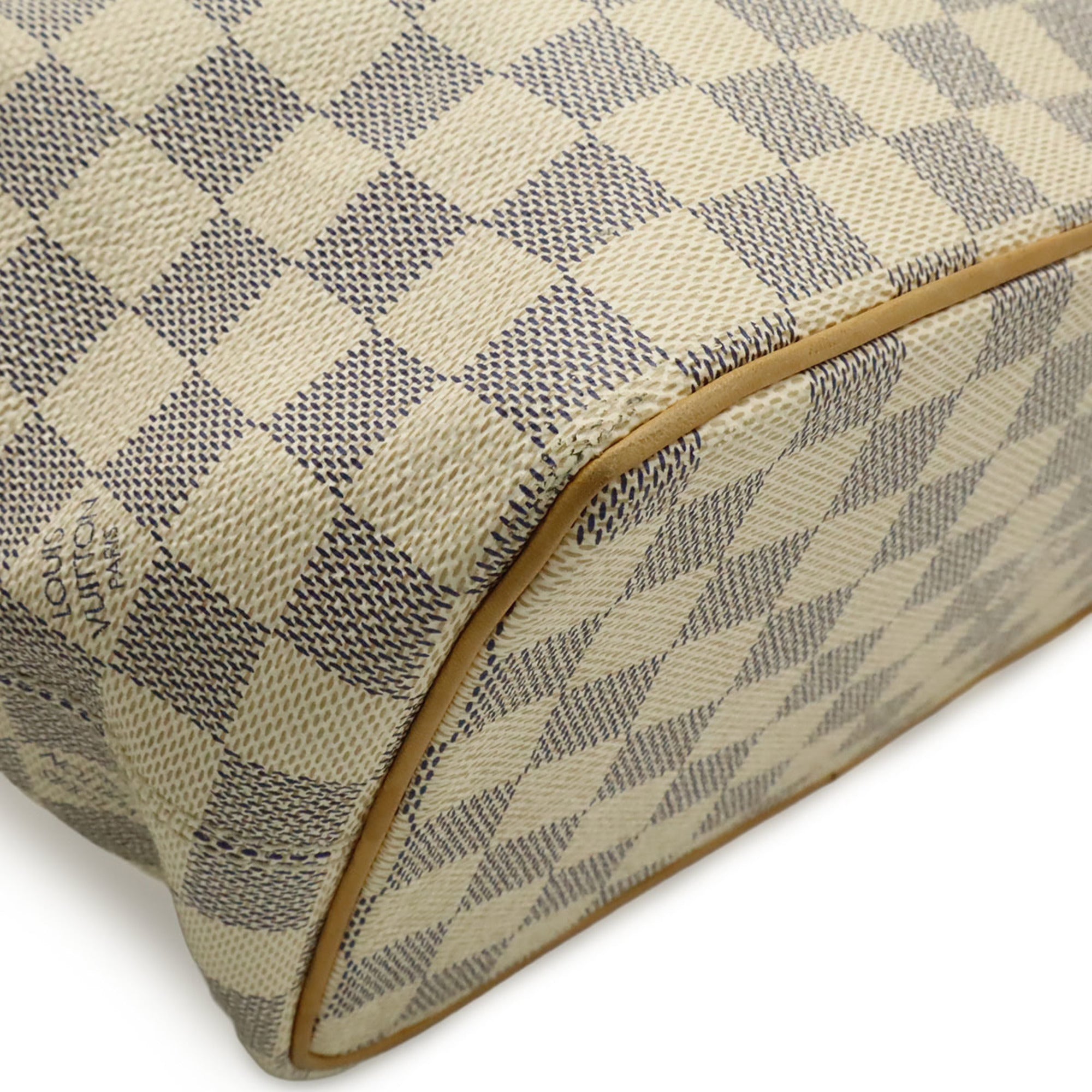 Louis Vuitton Damier Azur Ivory Damier Azur Handbag Tote Bag (Pre-Owned)