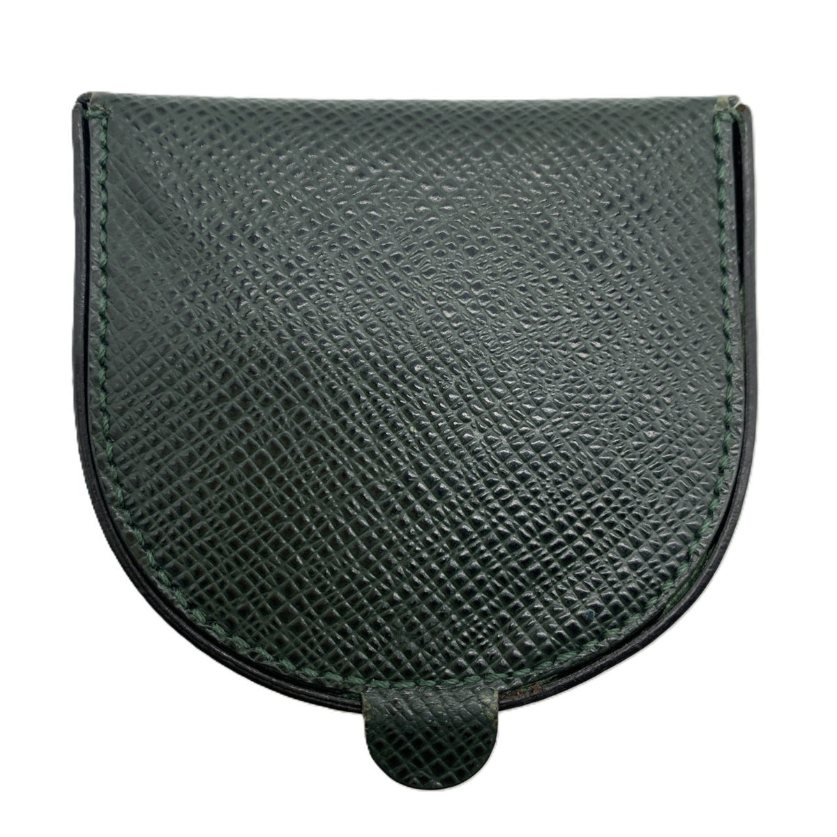 Louis Vuitton Taiga Dark Green Taiga Leather Coin Purse/Coin Case (Pre-Owned)