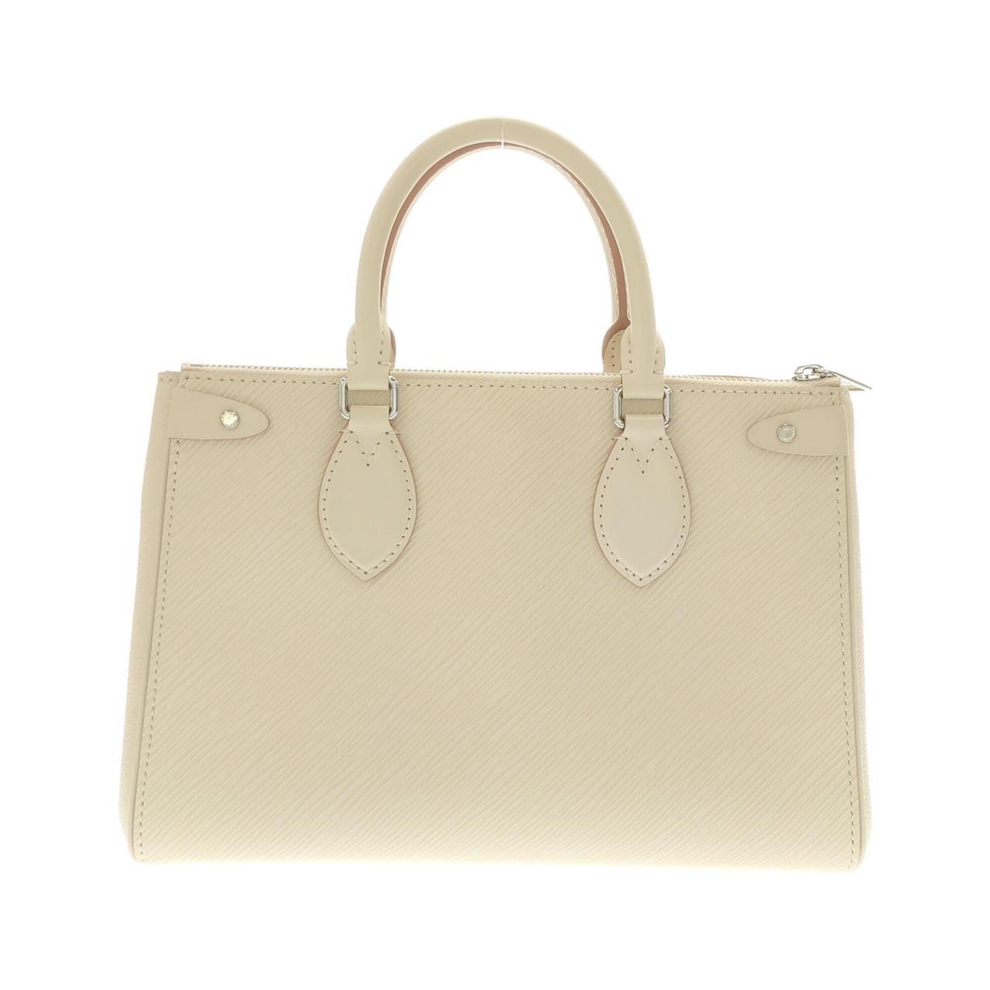 Louis Vuitton Beige Leather Handbag (Pre-Owned)