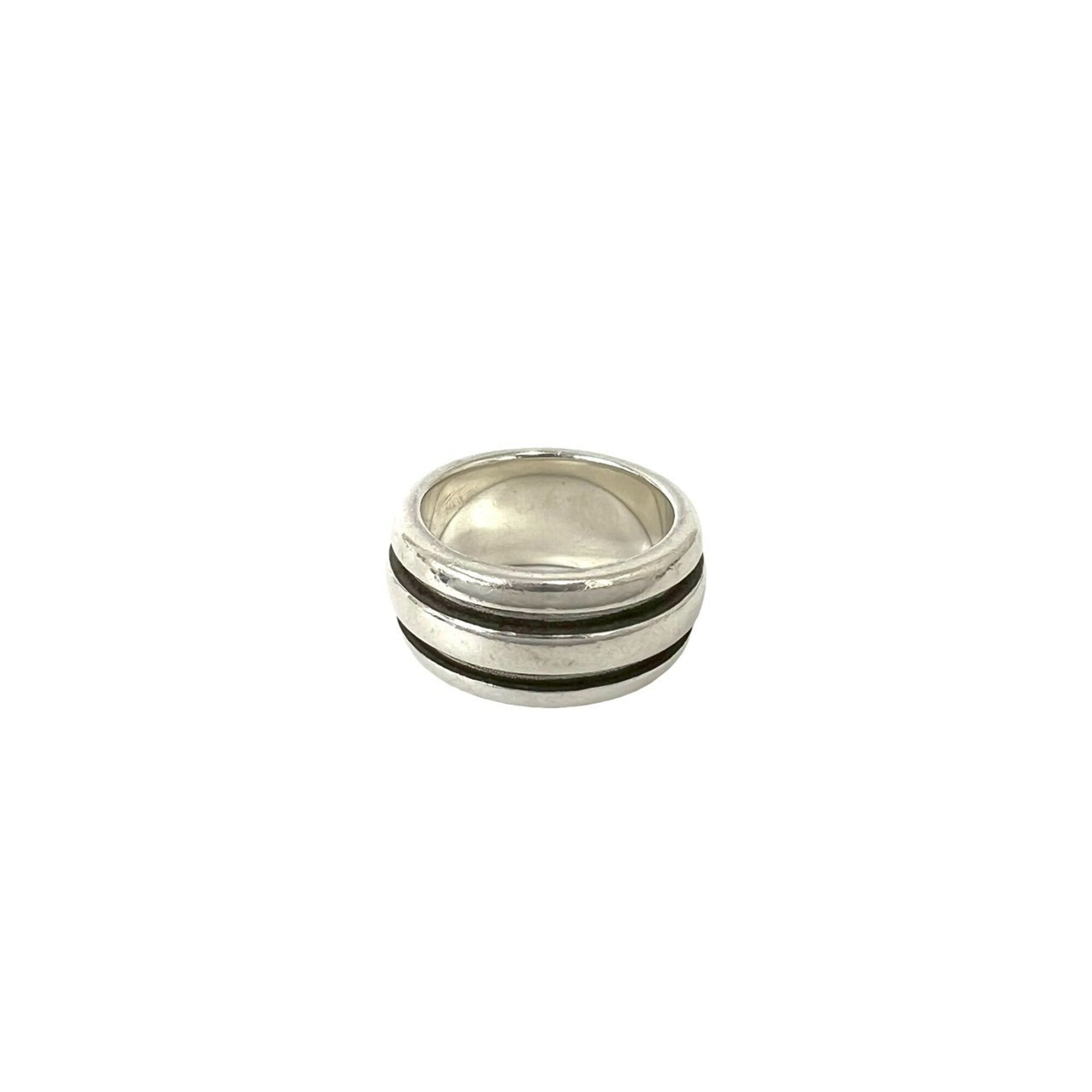 Tiffany Silver Silver 925 Band Ring (Pre-Owned)