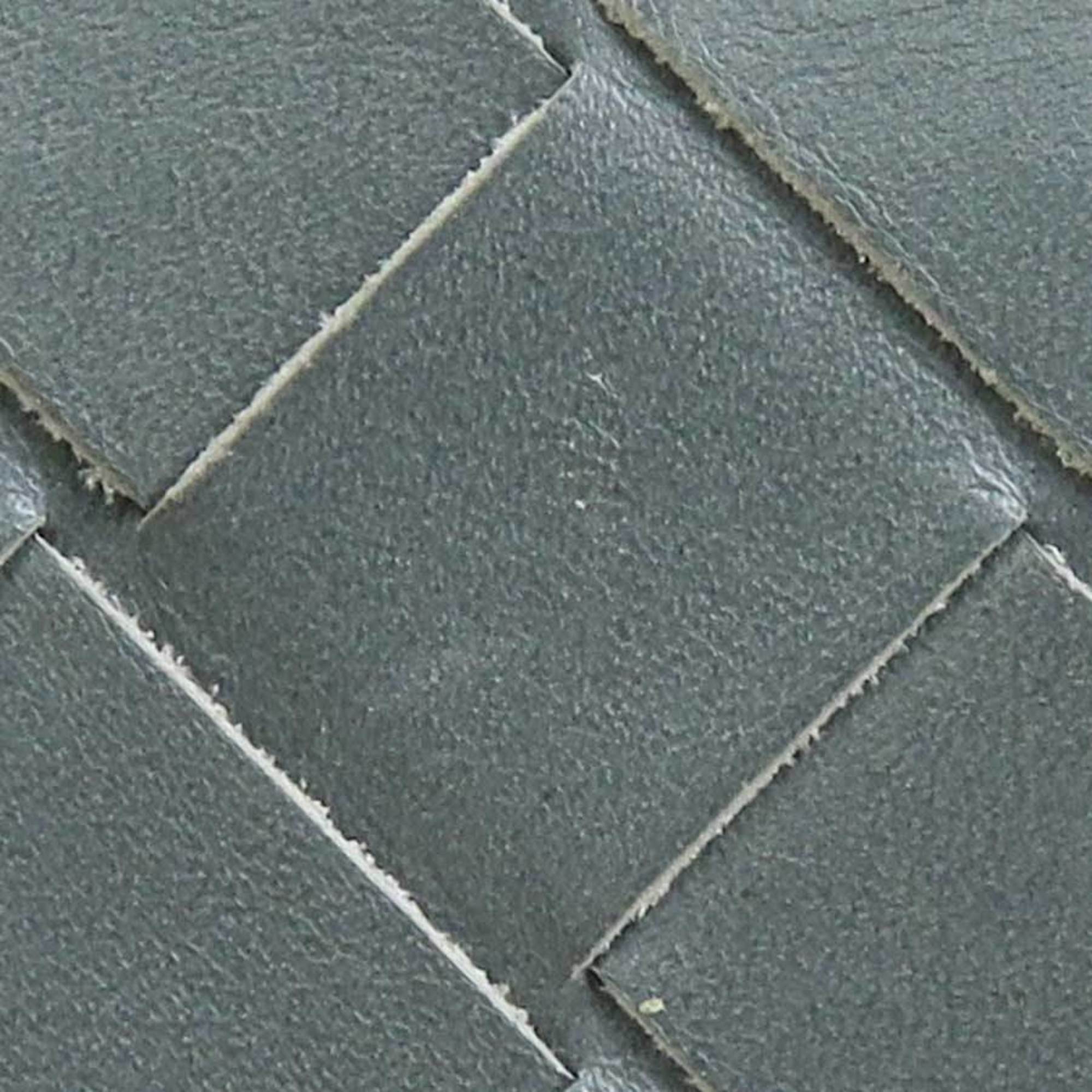 Bottega Veneta Gray Leather Wallet (Tri-Fold) (Pre-Owned)