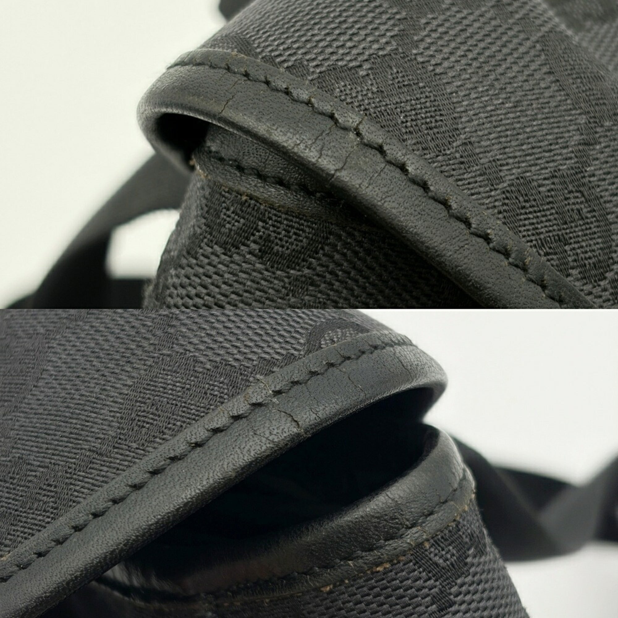Gucci Black Gg Canvas Nylon (Pre-Owned)