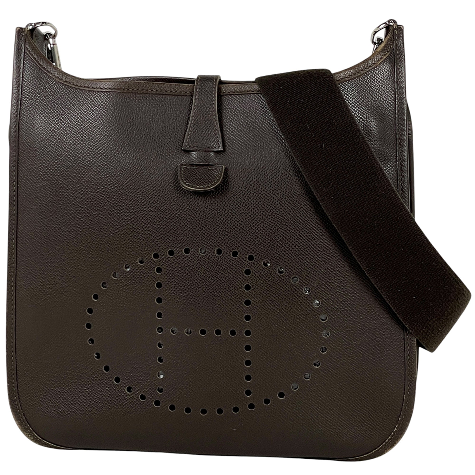 Hermes Chocolat Shoulder Bag (Pre-Owned)