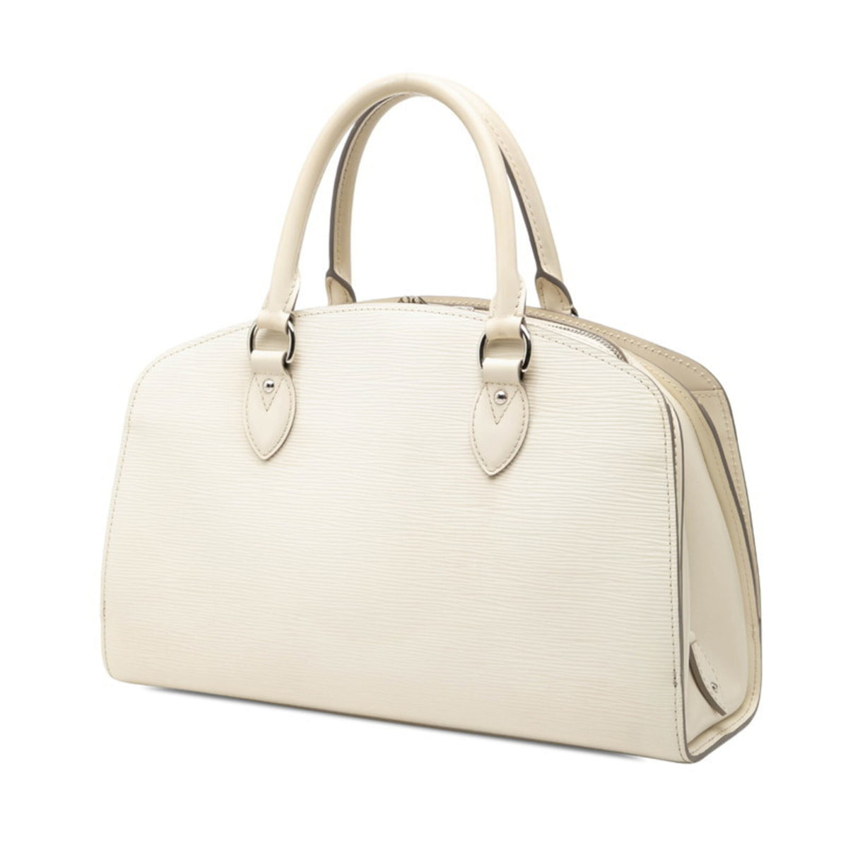 Louis Vuitton Lv Off White White Leather Handbag (Pre-Owned)