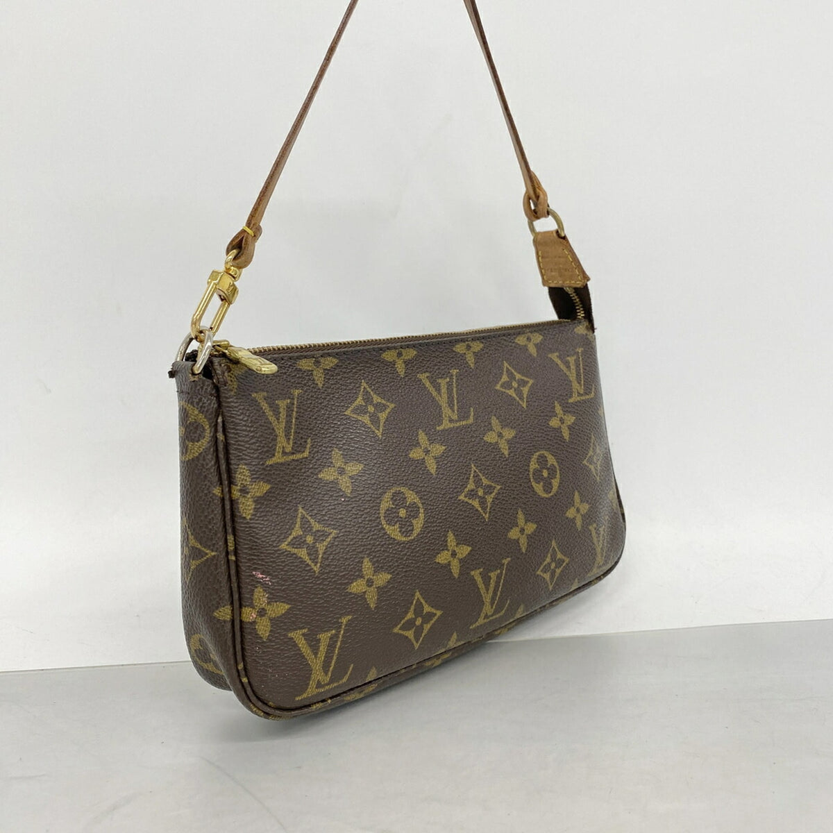 Louis Vuitton Brown Pouch (Pre-Owned)