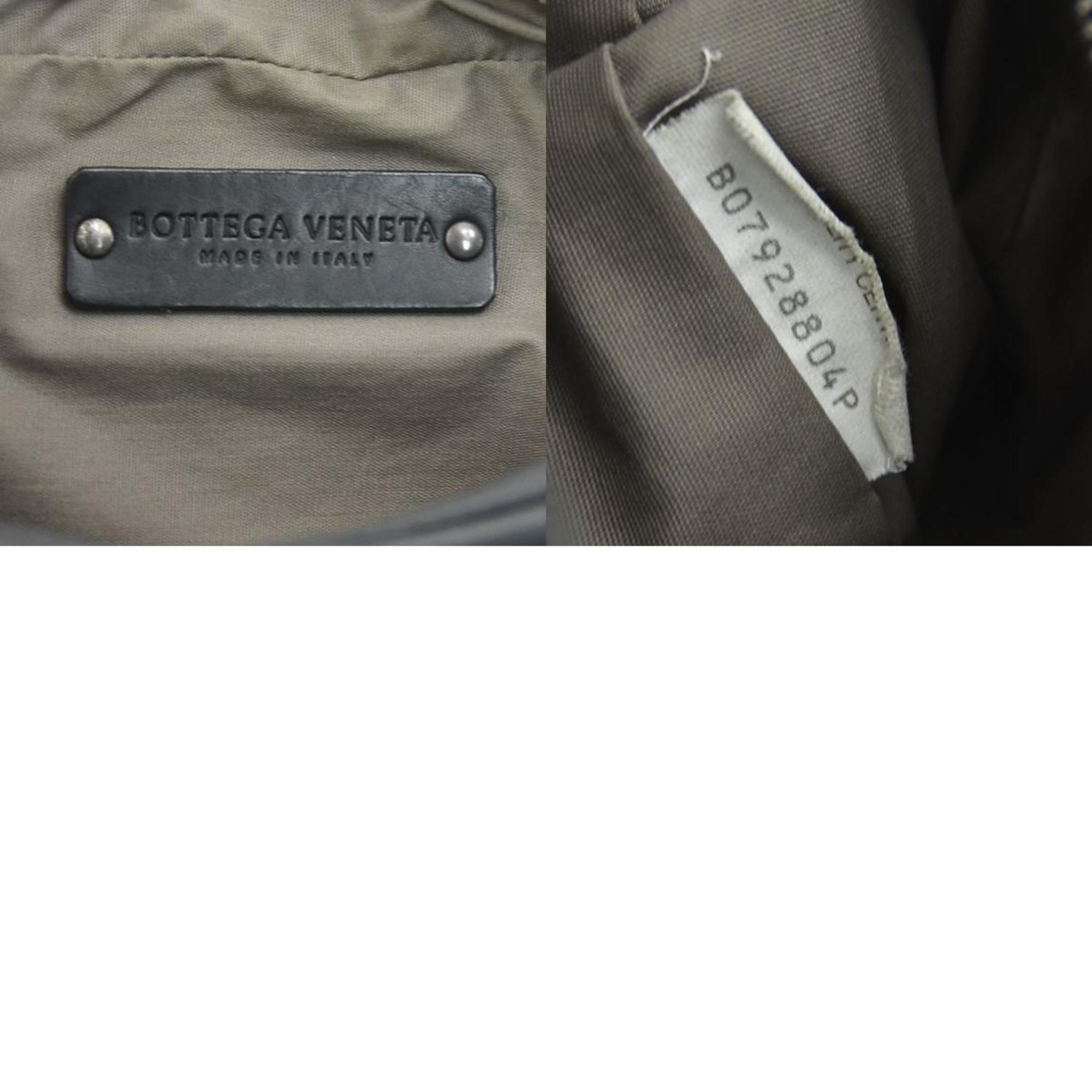 Bottega Veneta Black Intrecciato Fanny Pack (Pre-Owned)