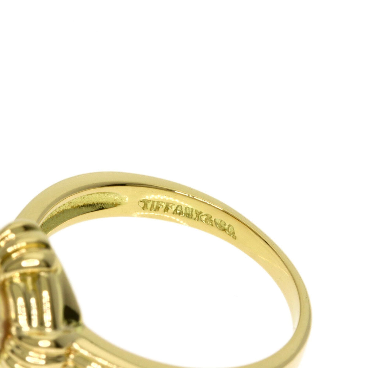Tiffany Yellow Gold (18K) Band Ring (Pre-Owned)