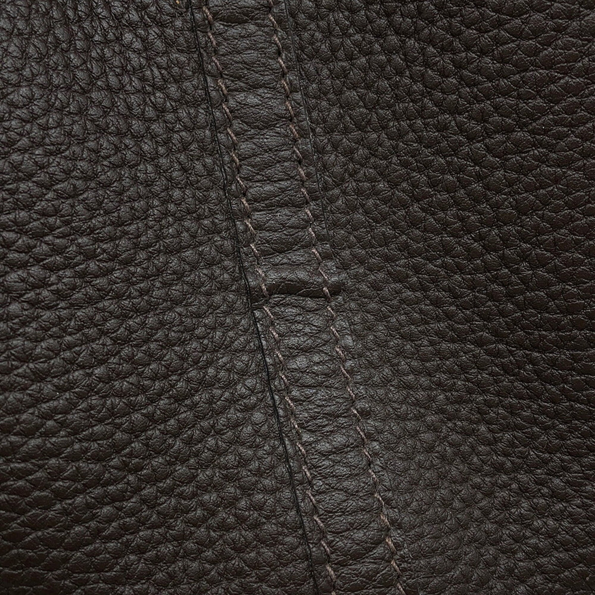Hermes Ebene Negonda Leather Handbag Tote Bag (Pre-Owned)