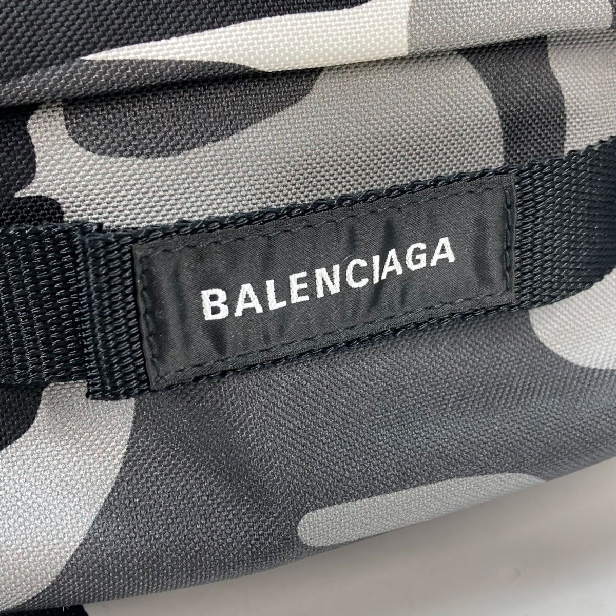 Balenciaga Gray Cloth Backpack (Pre-Owned)