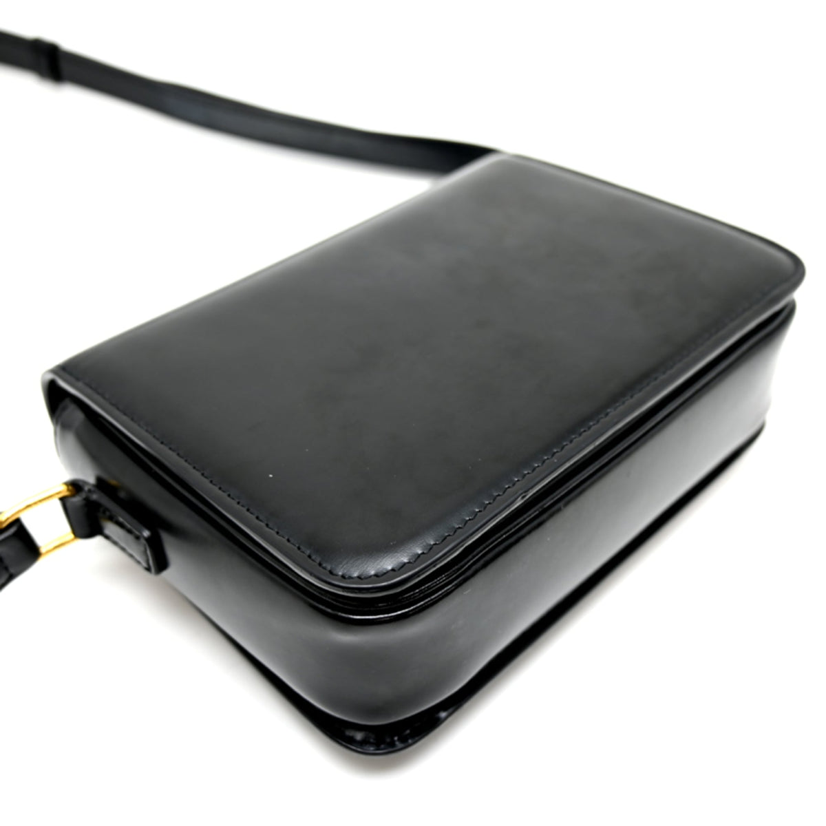 Celine Black Leather Shoulder Bag (Pre-Owned)