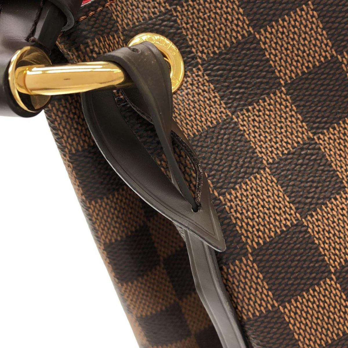 Louis Vuitton Brown Coated Canvas Shoulder Bag (Pre-Owned)