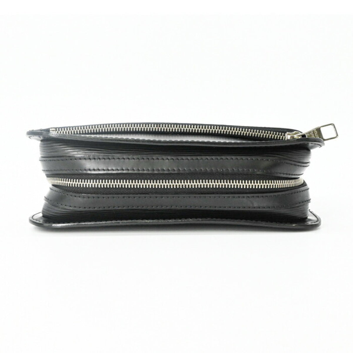 Louis Vuitton Epi Black Epi Leather Clutch Bag (Pre-Owned)