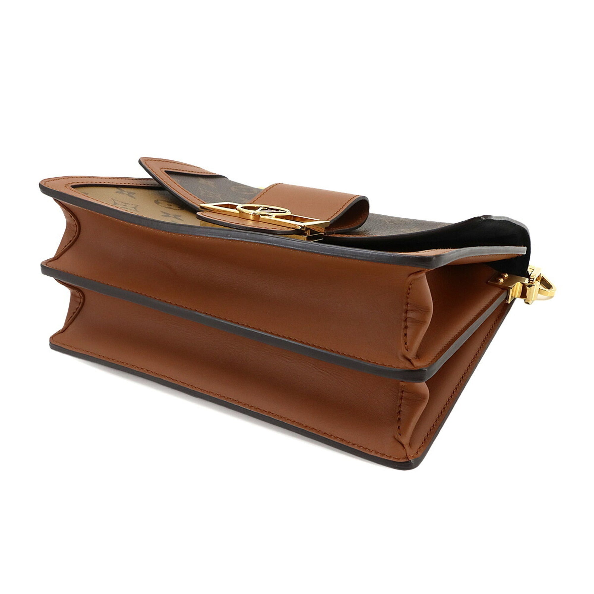 Louis Vuitton Brown Monogram Reverse Monogram Reverse Monogram Handbag Shoulder Bag (Pre-Owned)