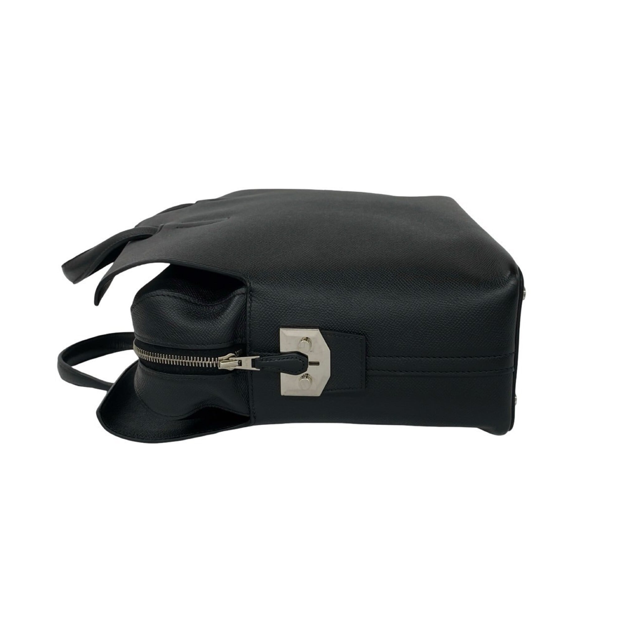 Hermes Black Epsom Leather Briefcase (Pre-Owned)