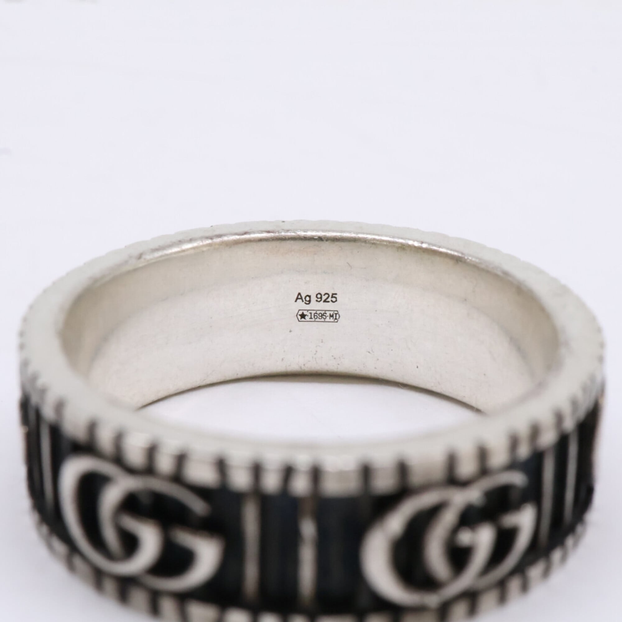 Gucci Silver Silver 925 Band Ring (Pre-Owned)