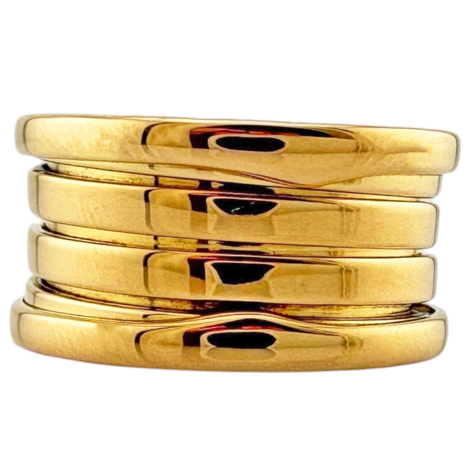 Bvlgari Yellow Gold (18K) Band Ring (Pre-Owned)