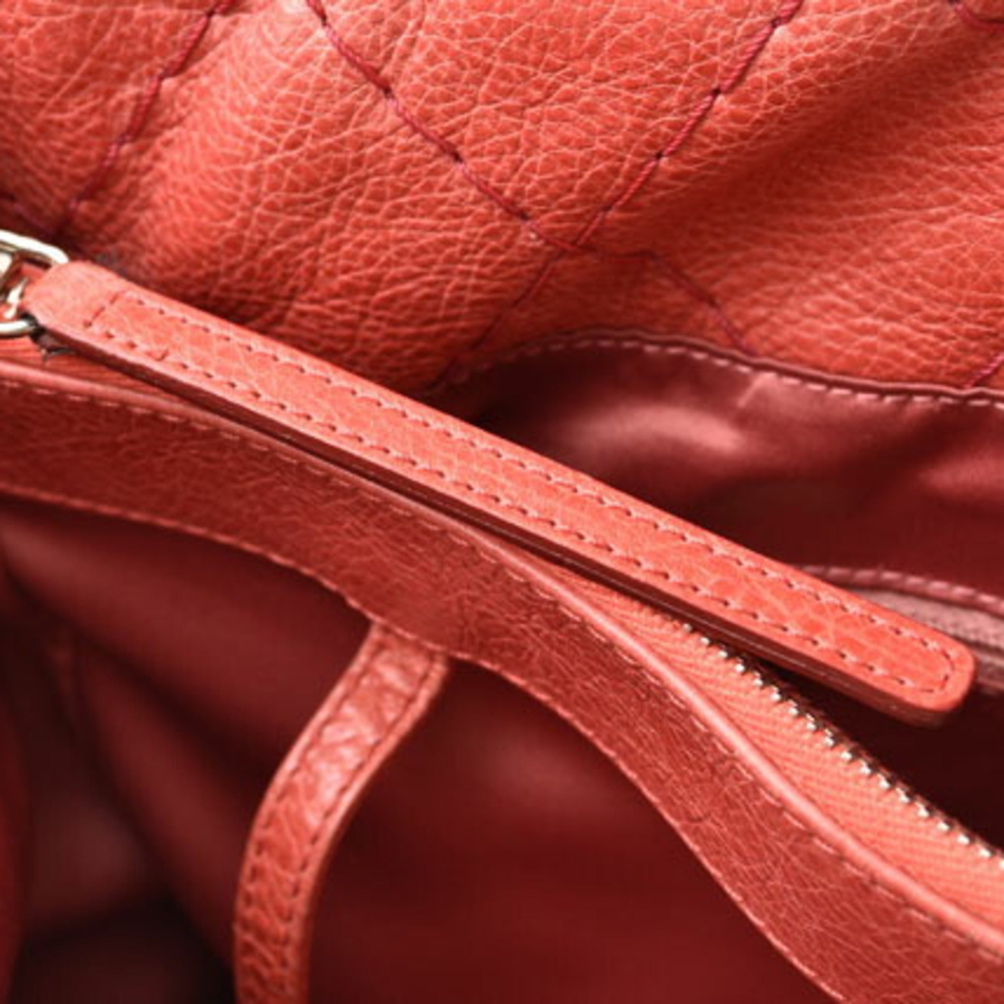 Chanel Pink Quilting Shoulder Bag Tote Bag (Pre-Owned)