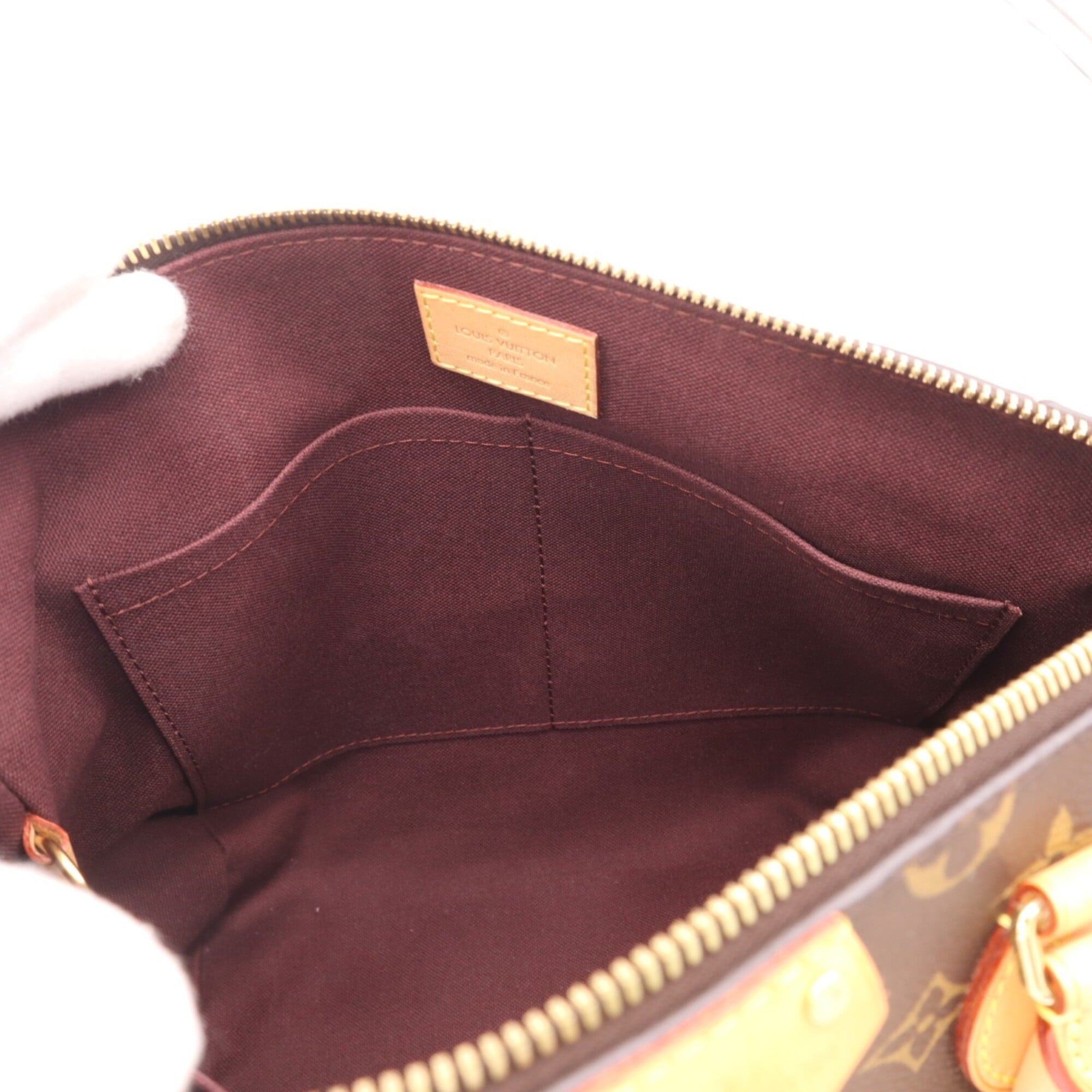 Louis Vuitton Monogram Beige Brown Monogram Monogram Leather Shoulder Bag (Pre-Owned)