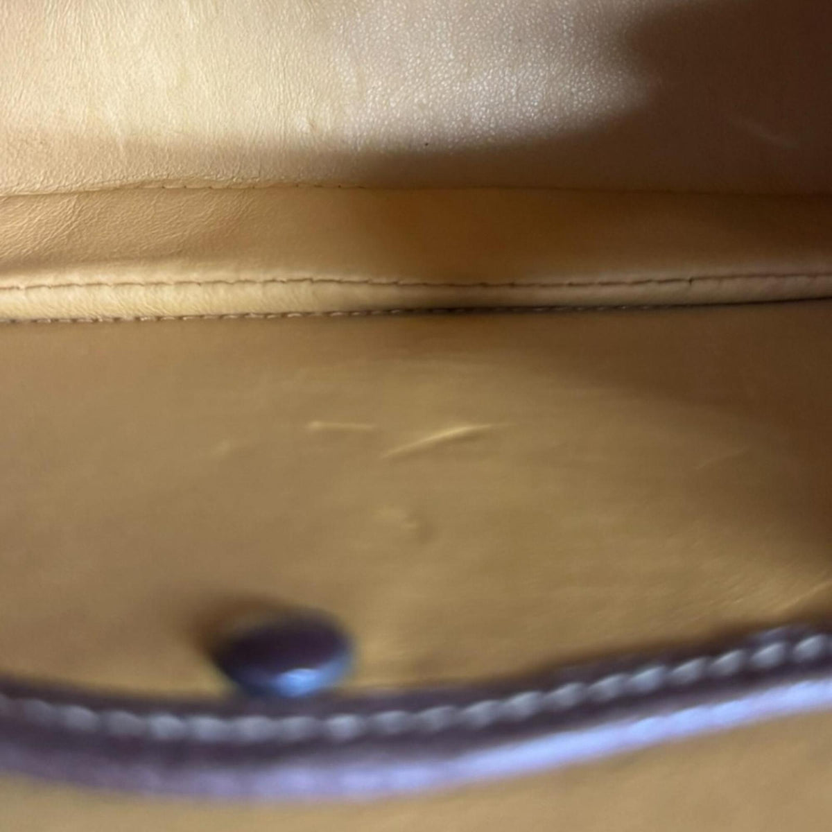 Gucci Bamboo Brown Bamboo Leather Shoulder Bag (Pre-Owned)