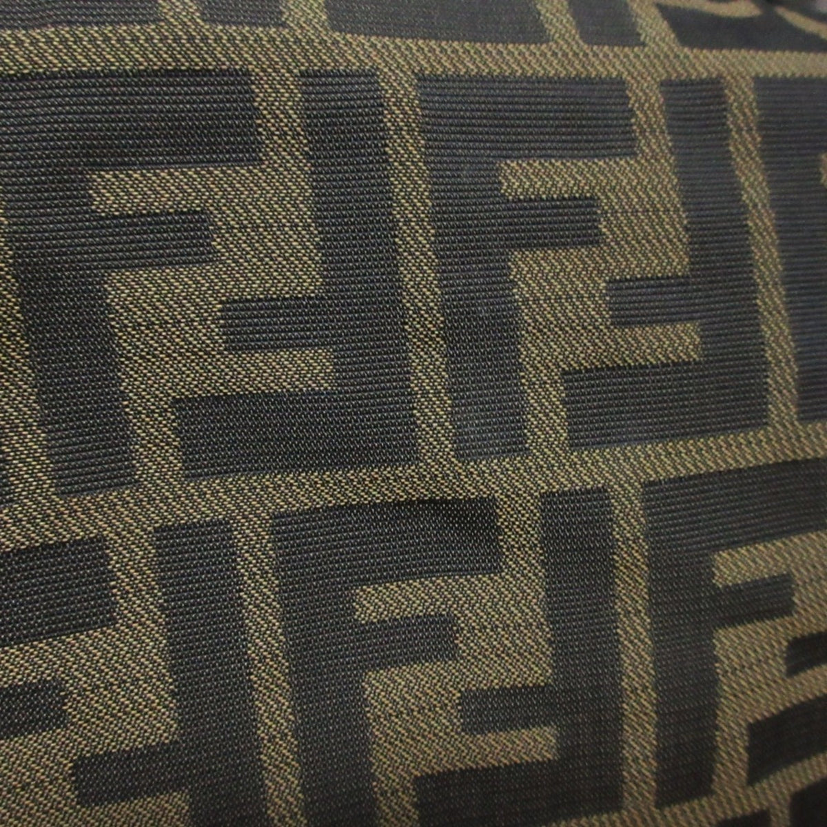 Fendi Zucca Brown Canvas Tote Bag (Pre-Owned)