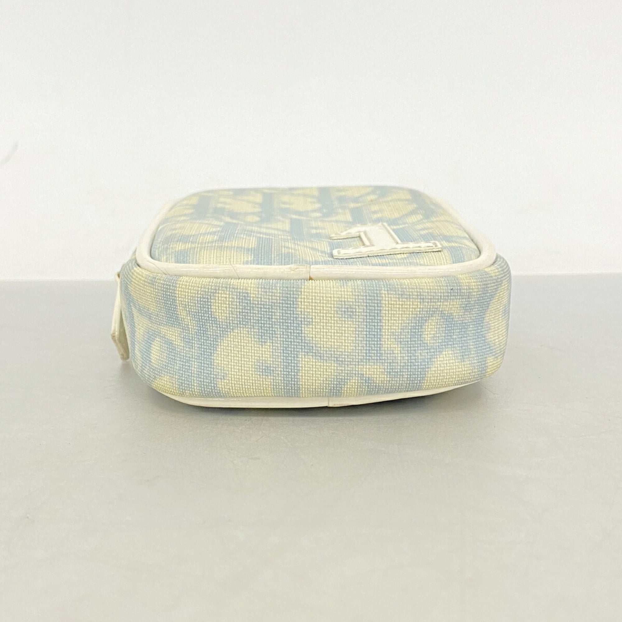 Christian Dior Light Blue Pvc Pouch (Pre-Owned)