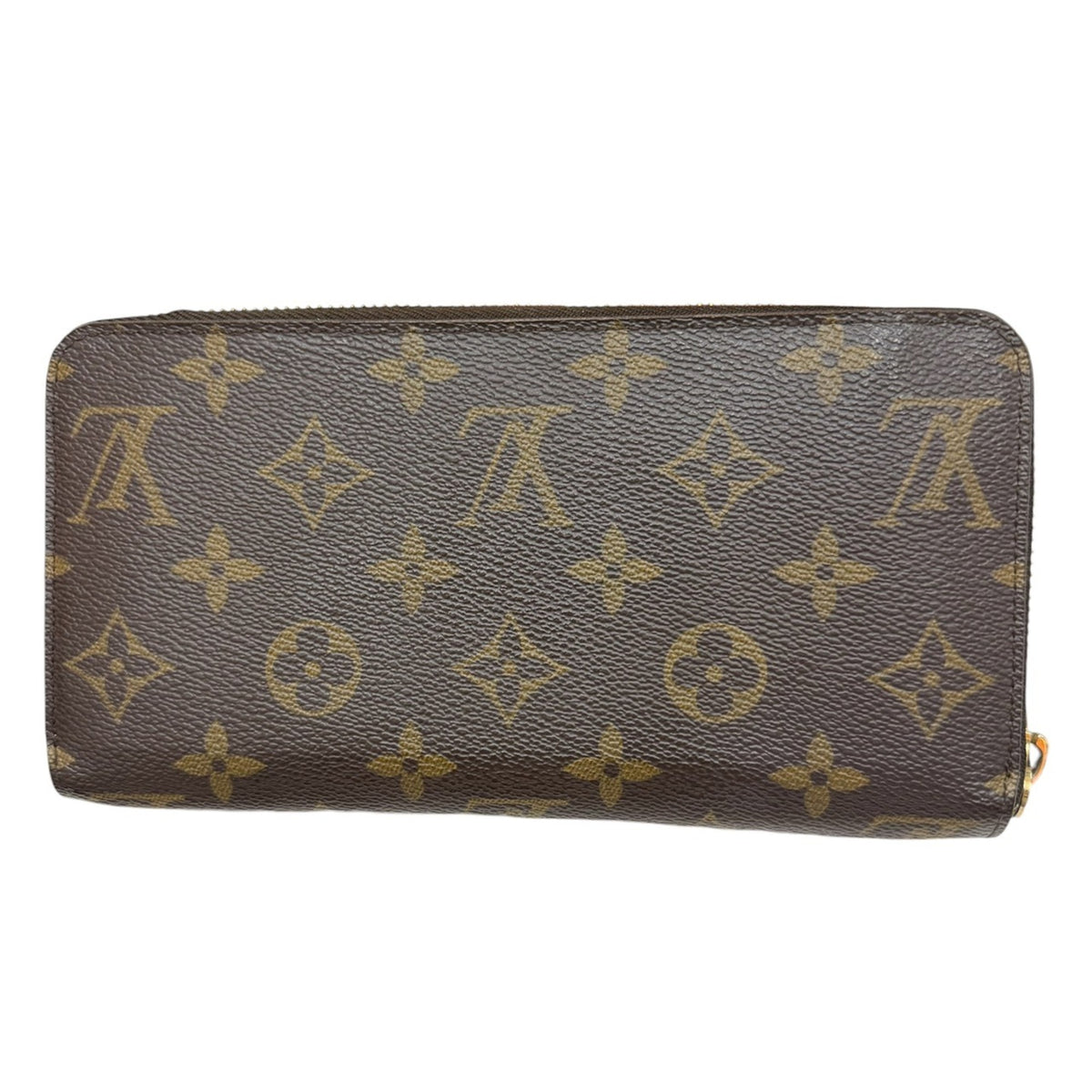 Louis Vuitton Brown Monogram Long Wallet (Bi-Fold) (Pre-Owned)