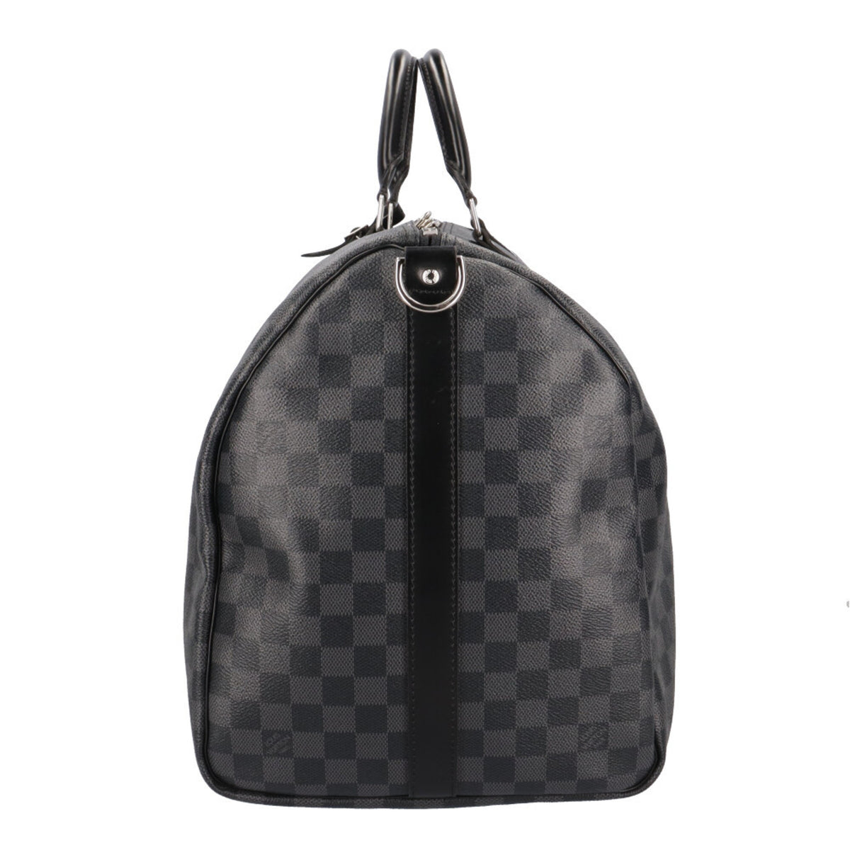 Louis Vuitton Black Gray Damier Graphite Canvas Boston Bag (Pre-Owned)