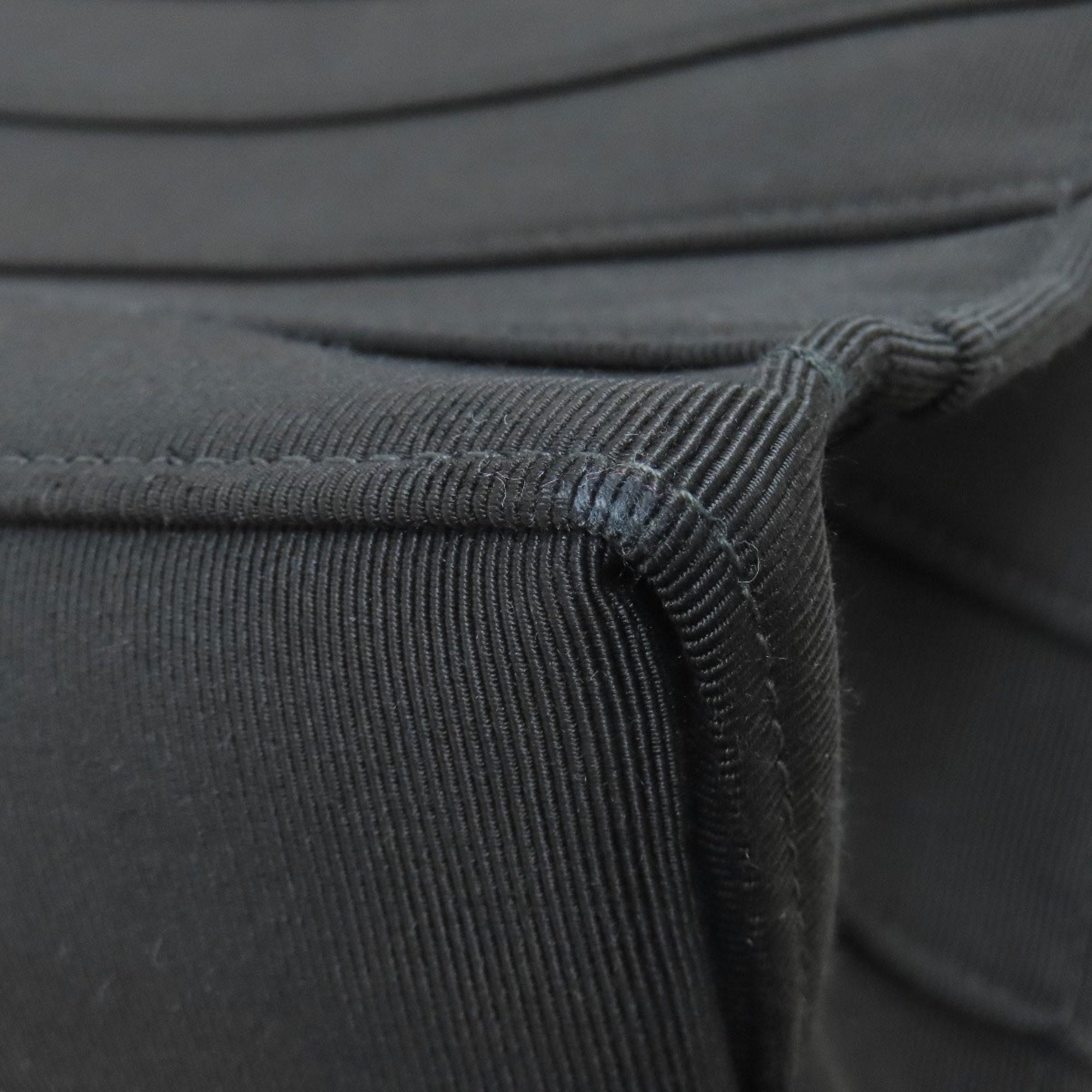 Salvatore Ferragamo Black Canvas Tote Bag (Pre-Owned)