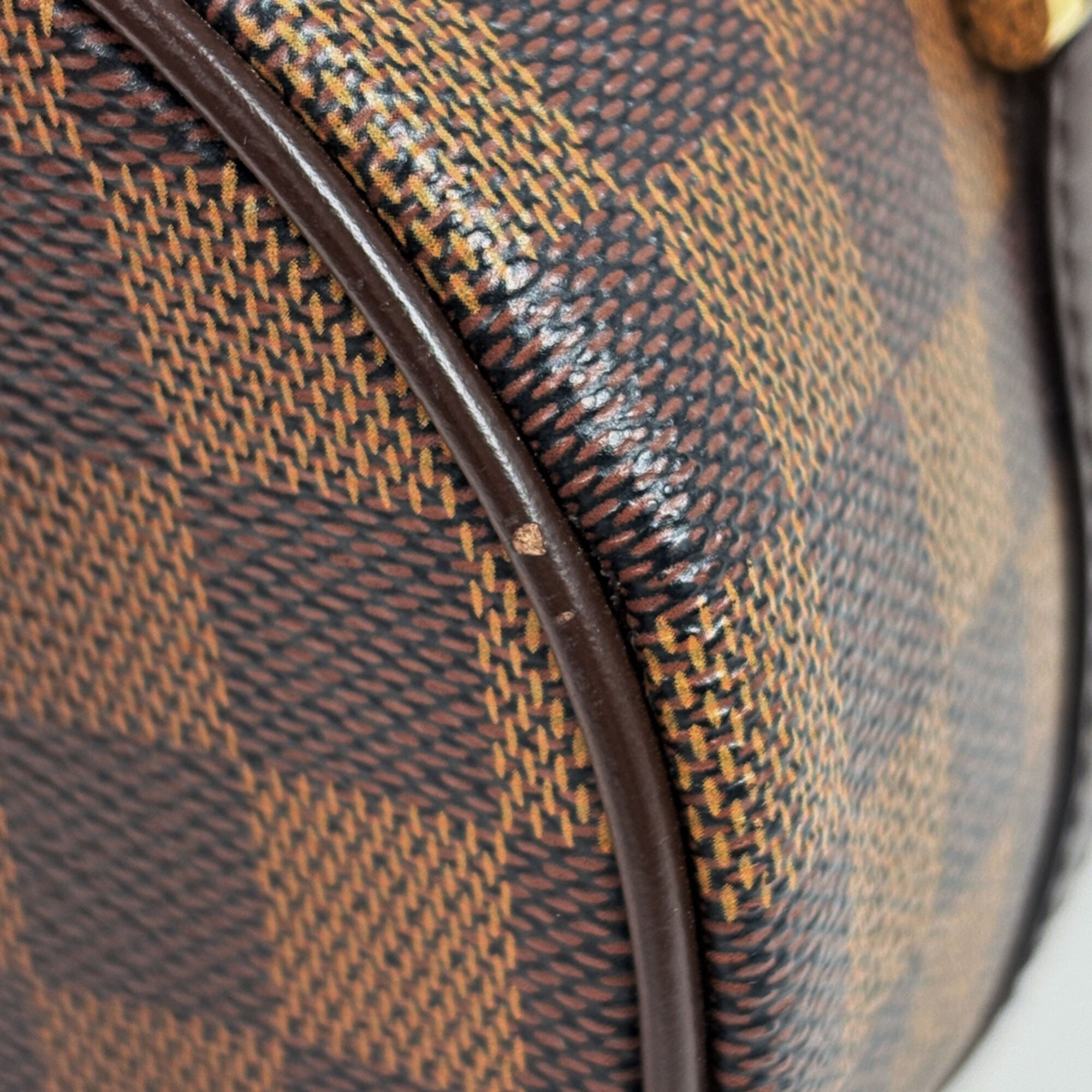 Louis Vuitton Brown Damier Canvas Damier Canvas Handbag (Pre-Owned)