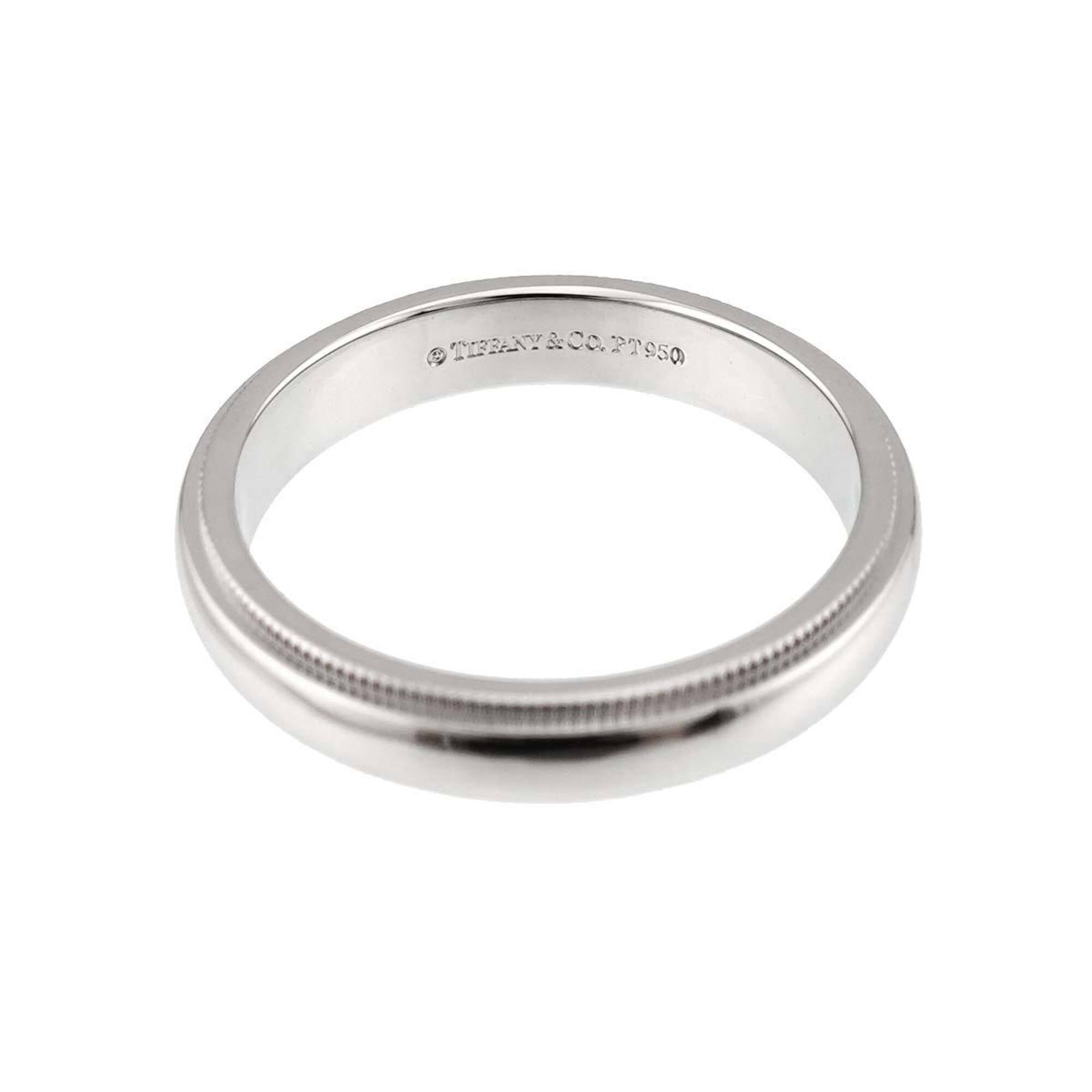 Tiffany Platinum 950 Band Ring (Pre-Owned)