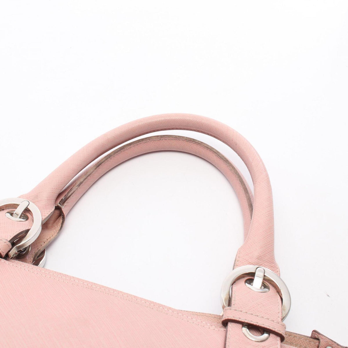 Salvatore Ferragamo Pink Leather Handbag (Pre-Owned)
