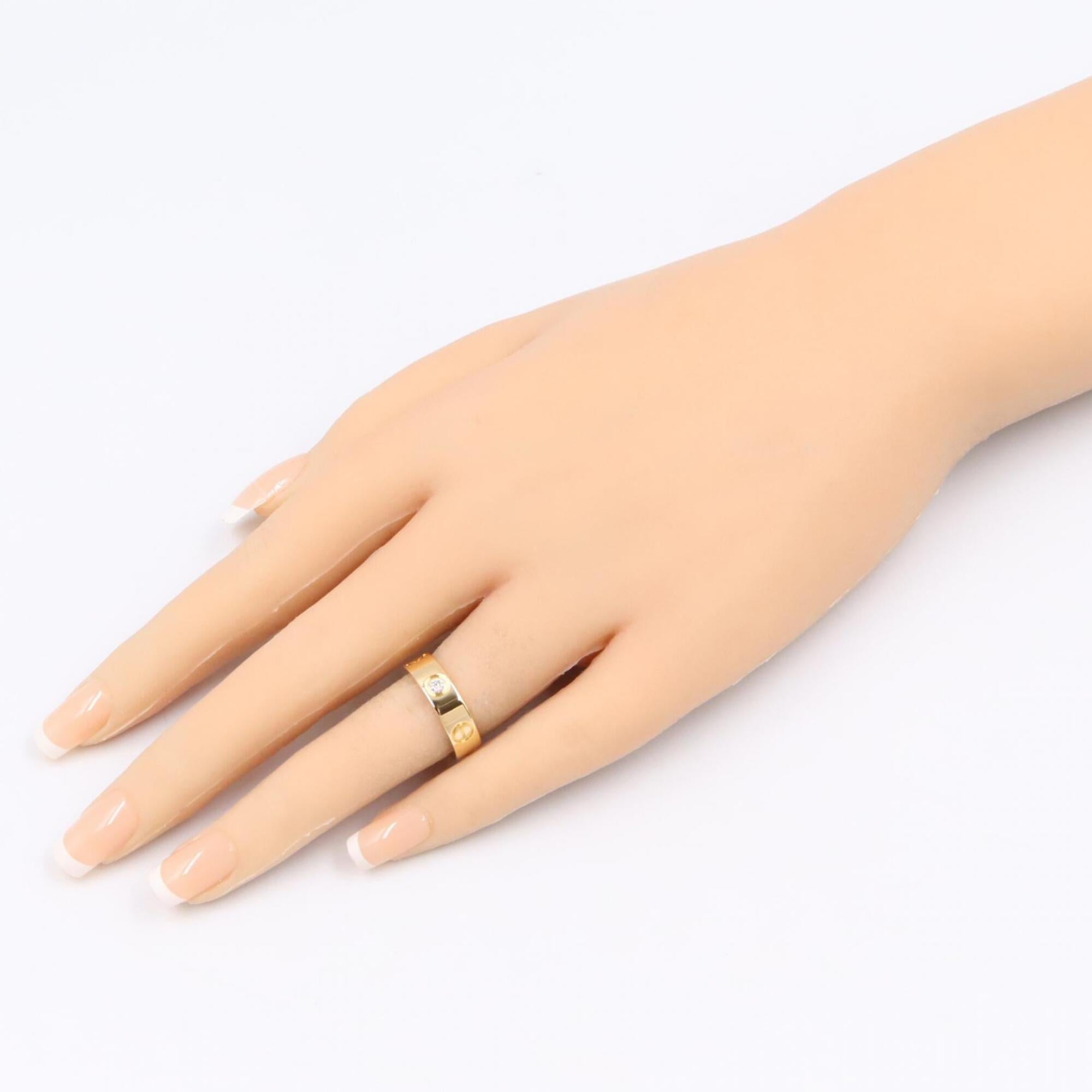 Cartier Gold Clear Yellow Gold (18K) Band Ring (Pre-Owned)