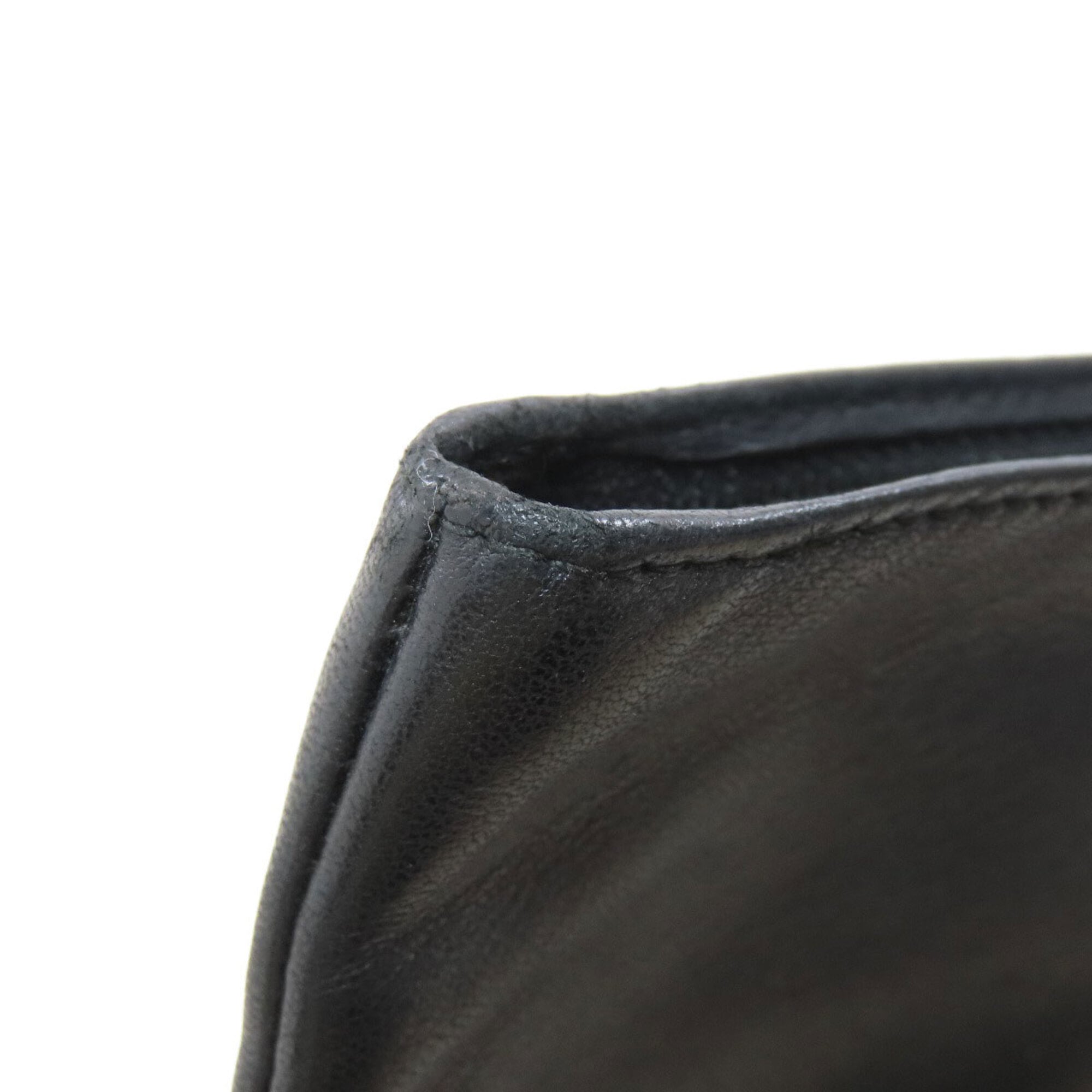 Loewe Black Leather Pouch (Pre-Owned)