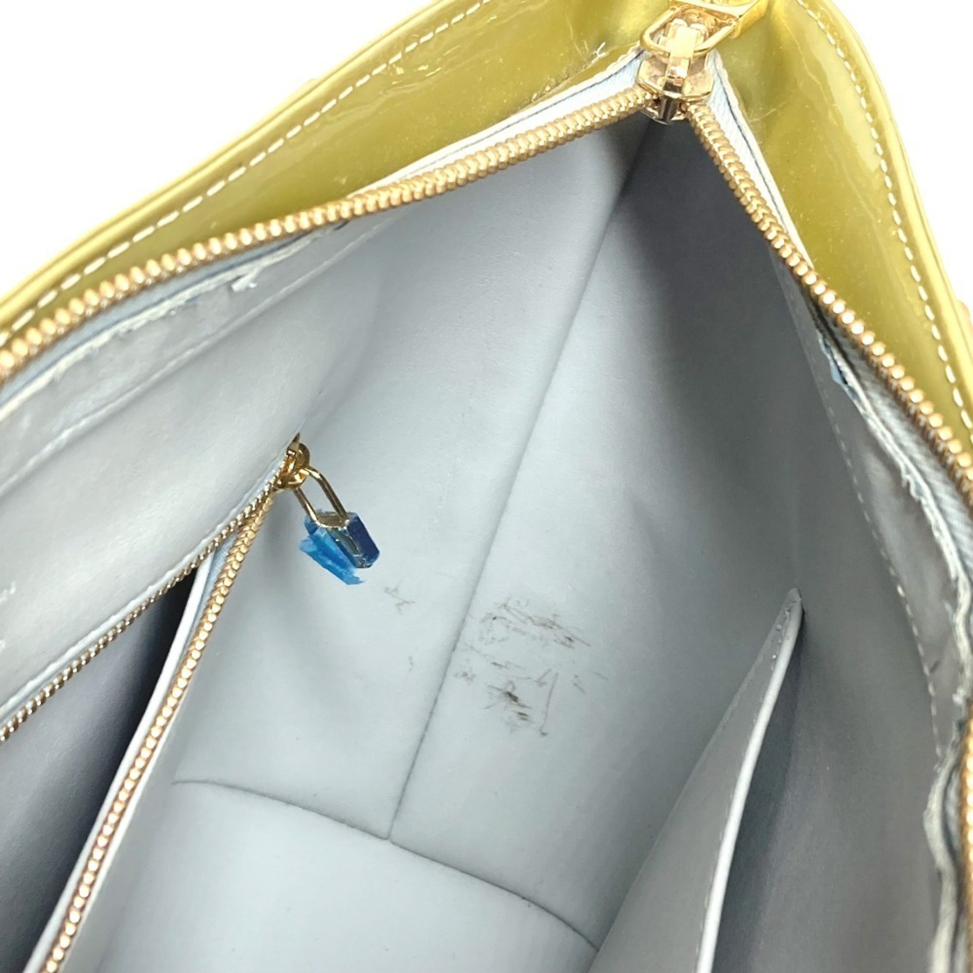 Louis Vuitton Monogram Vernis Gray Gris Monogram Vernis Shoulder Bag (Pre-Owned)