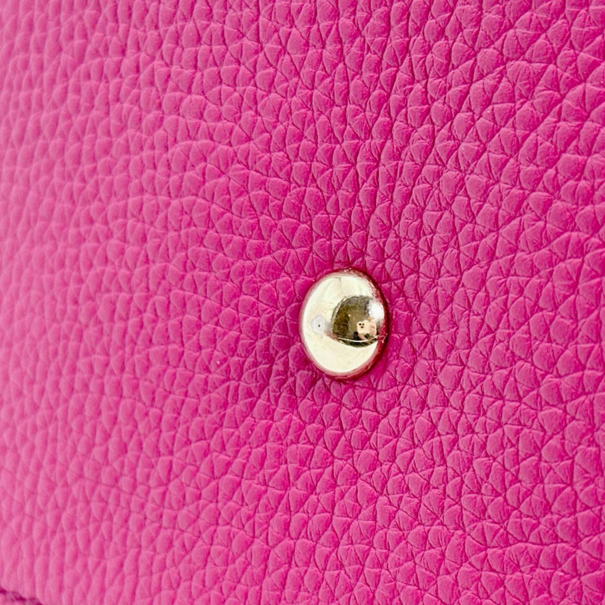 Gucci Pink Leather Handbag (Pre-Owned)